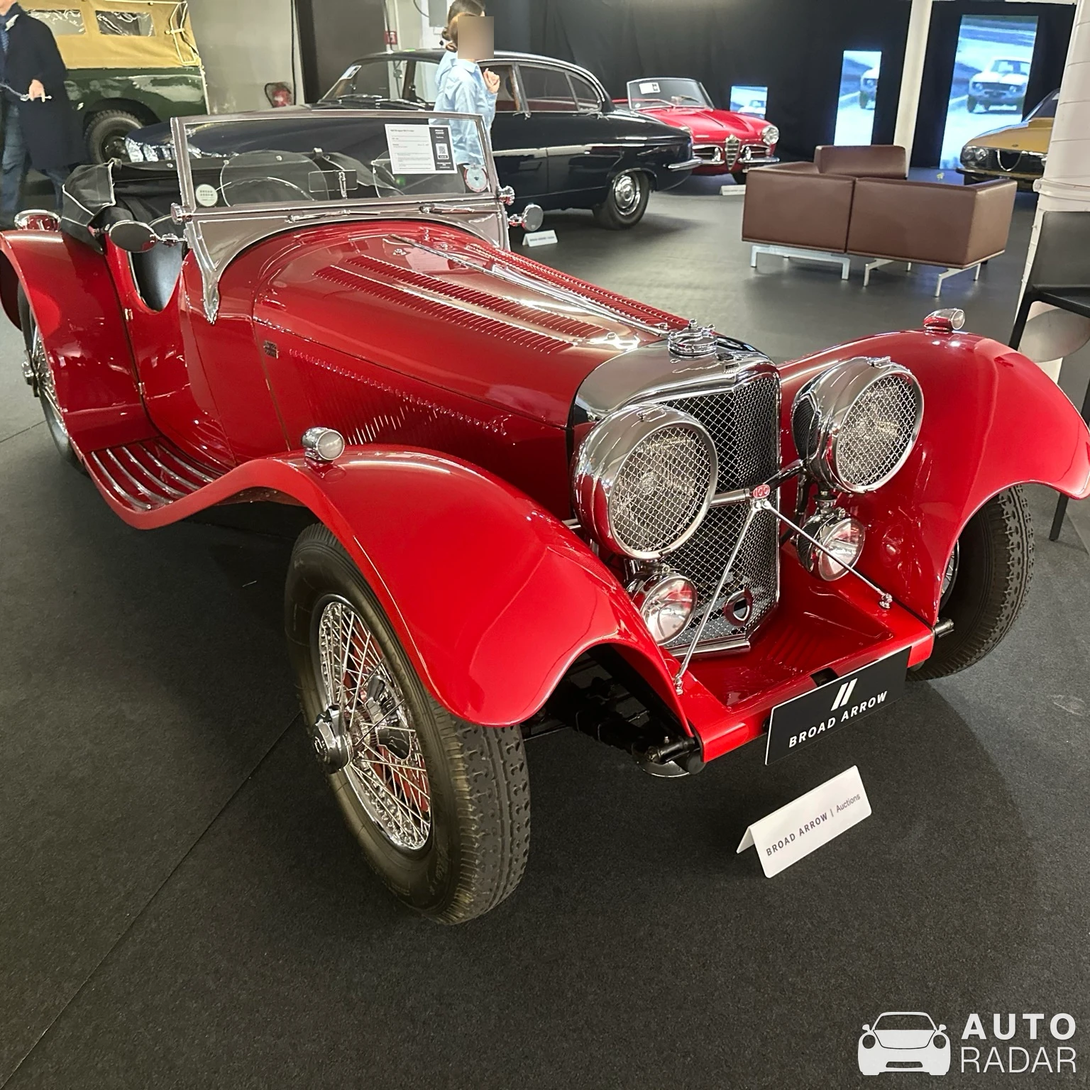 Jaguar SS 100 3.5 Liter 1936 spotted in Zürich, Schweiz
