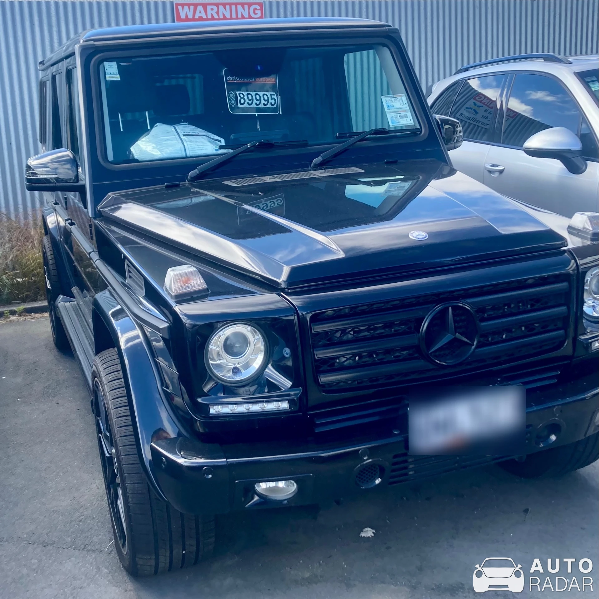 Mercedes-Benz G 550 spotted in Christchurch, New Zealand