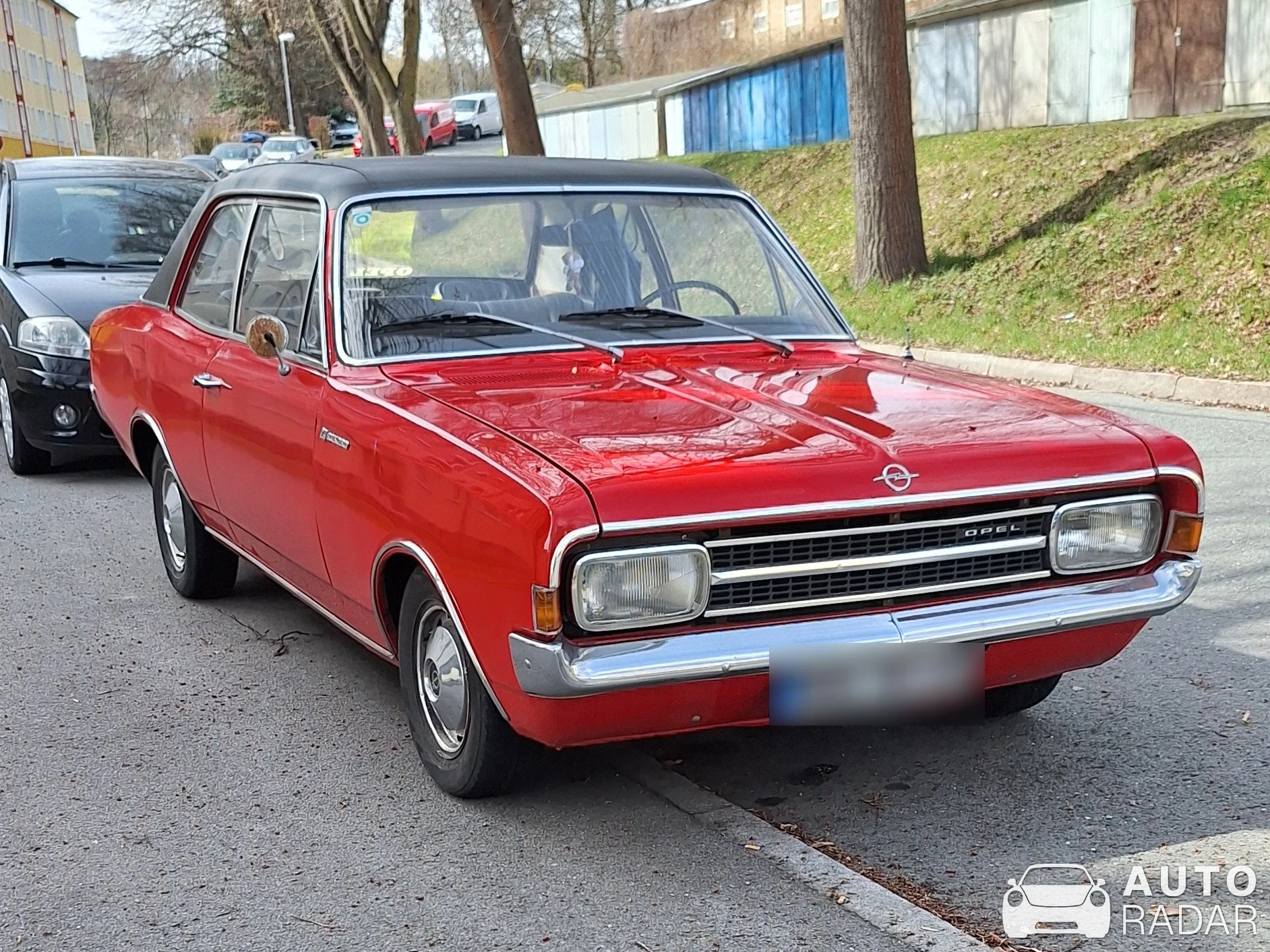 Opel Rekord C Coupe spotted in Zschopau