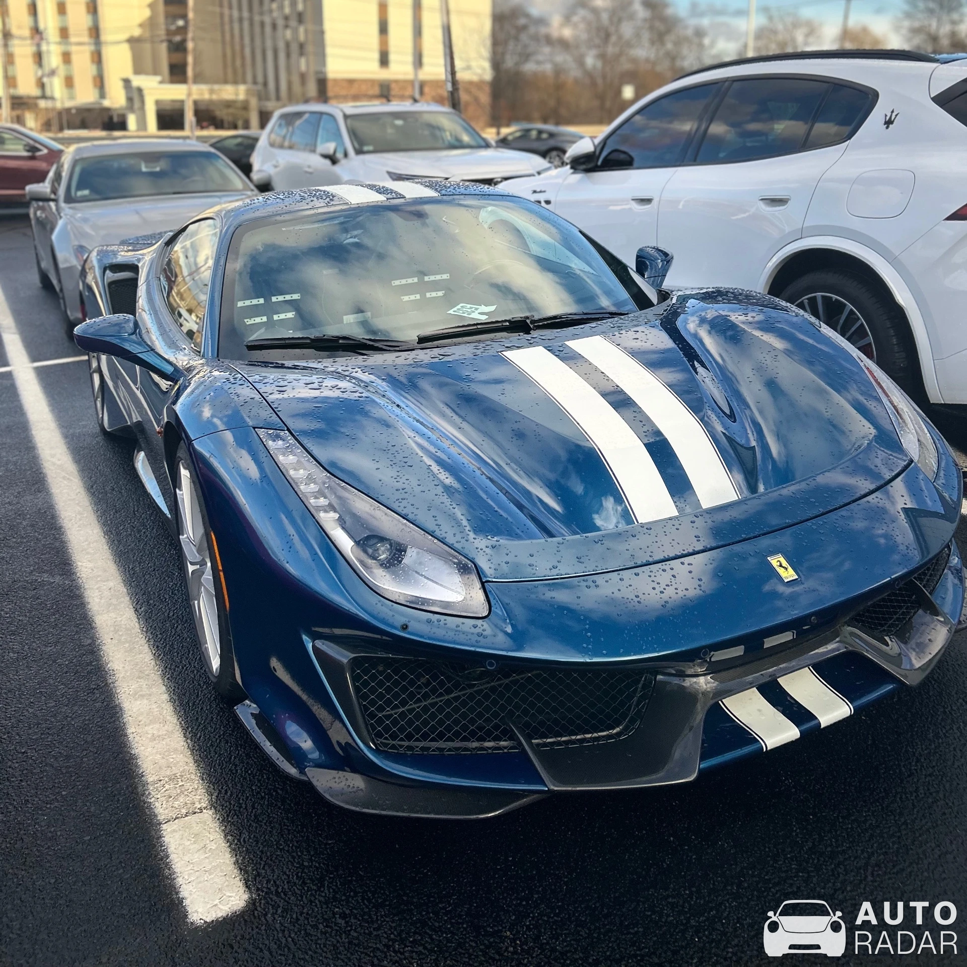 Ferrari 488 Pista spotted in Norwood, United States