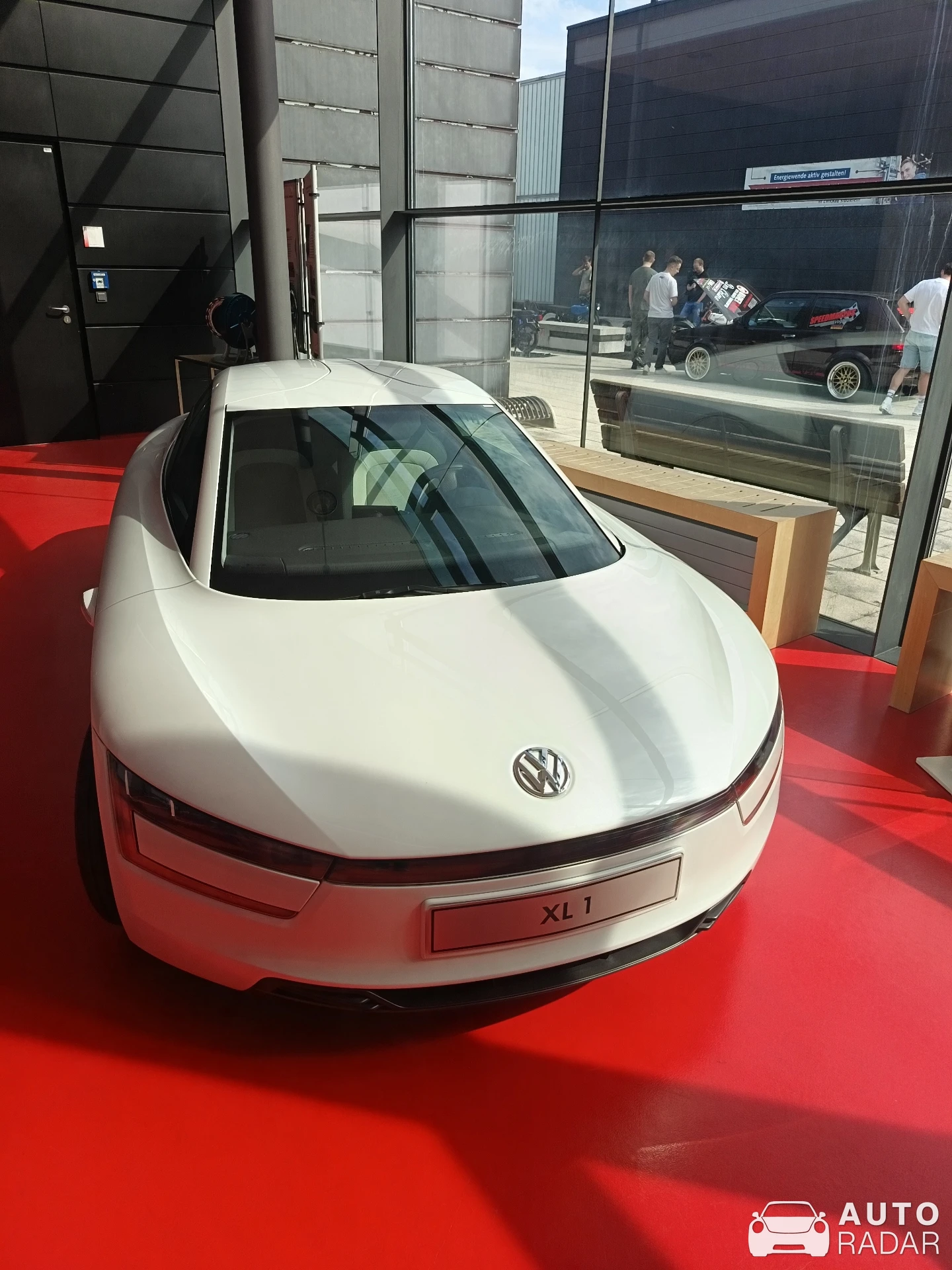 Volkswagen XL1 spotted in Zwickau