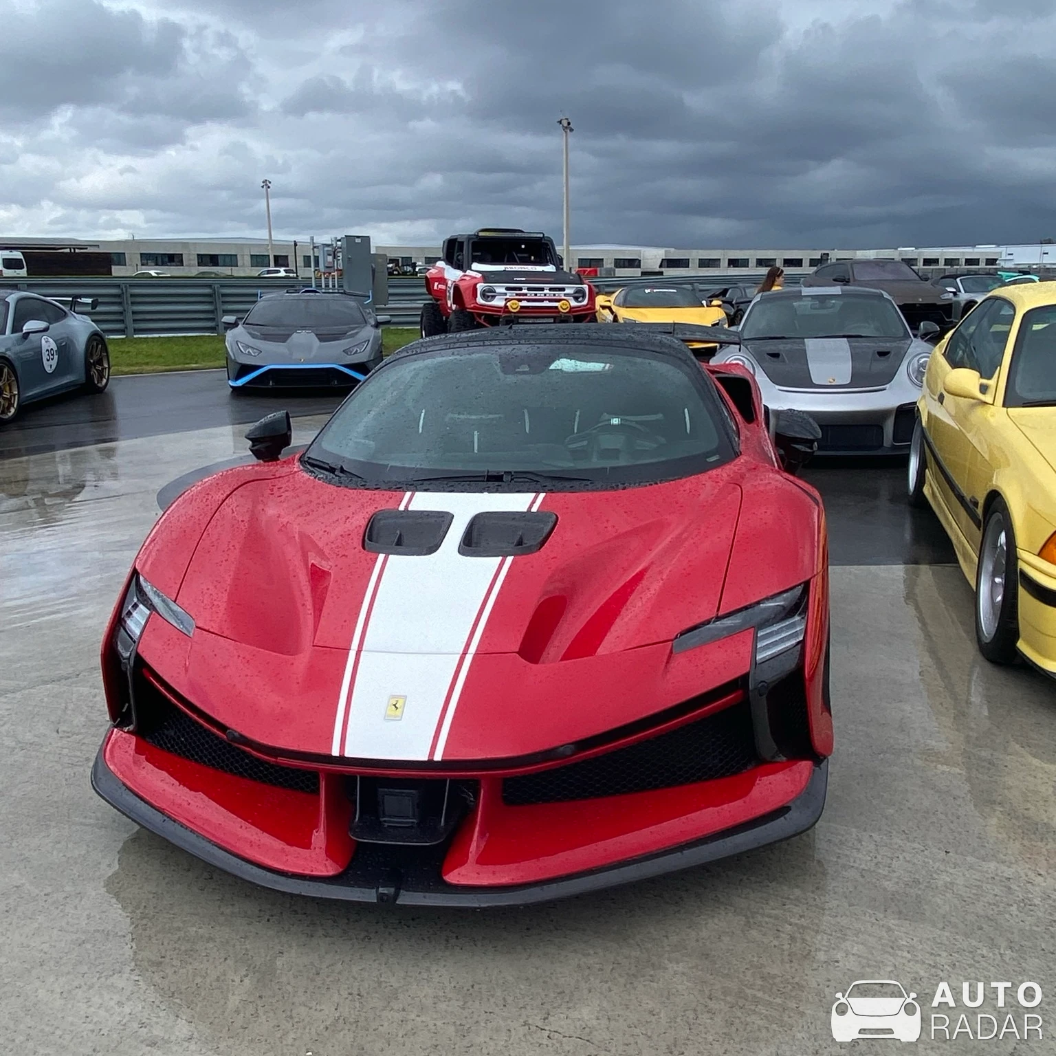 Ferrari SF90 XX Stradale spotted in Opa-locka, United States