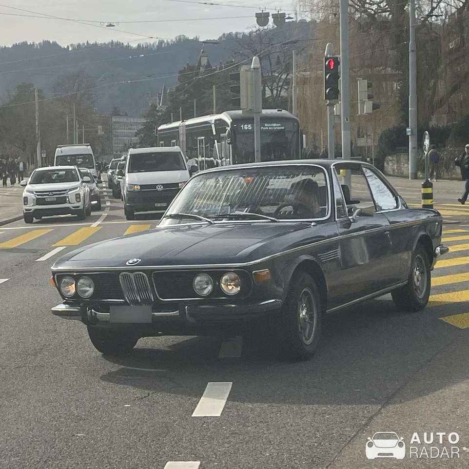 BMW 2800 CS E9 spotted in Zürich