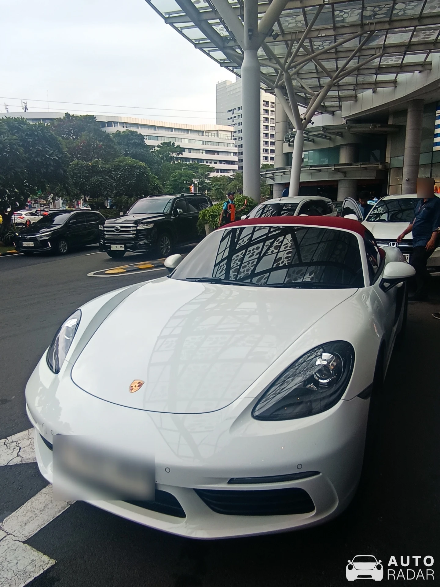 Porsche 718 Boxster spotted in Surabaya, Indonesia