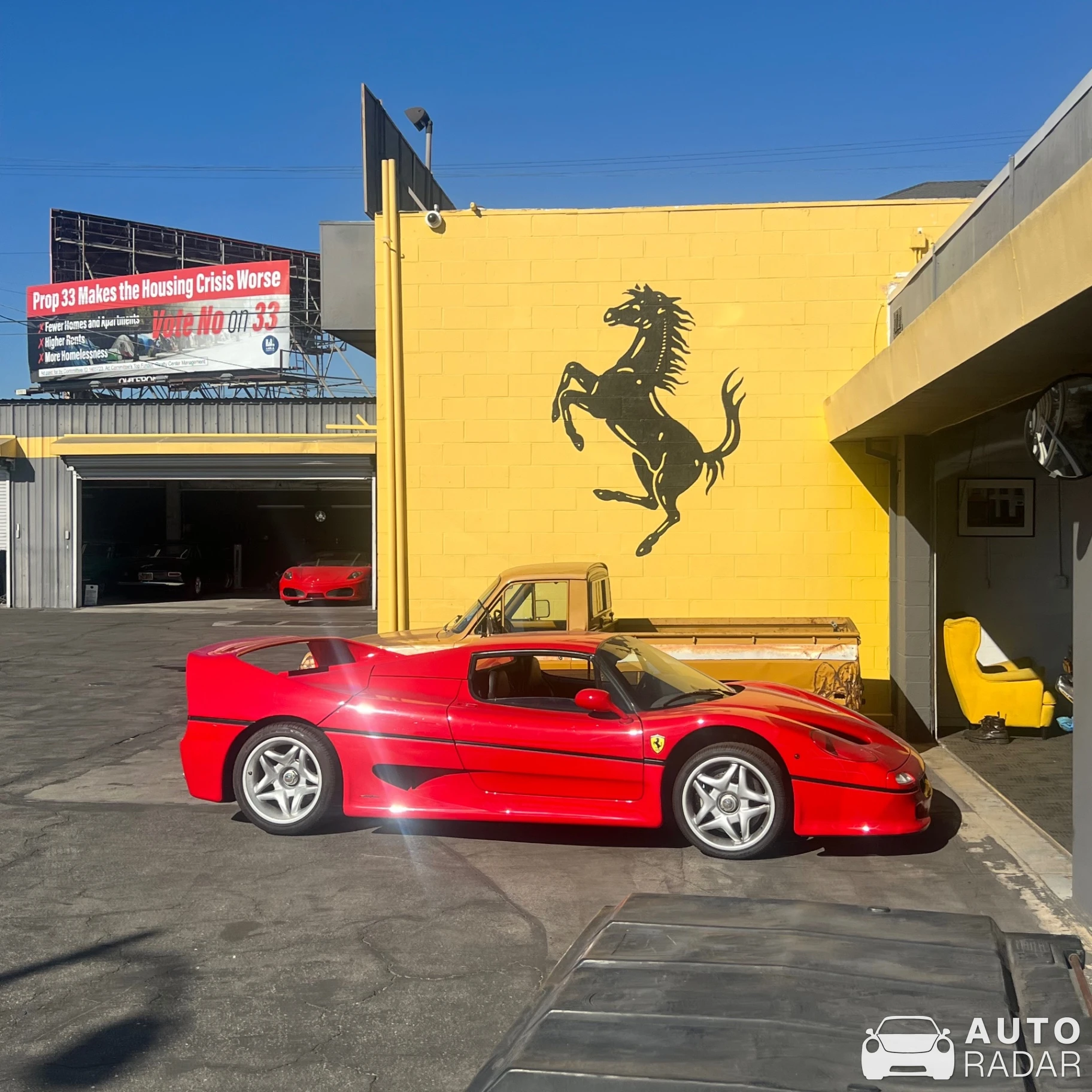 Ferrari F50 spotted in Los Angeles, United States