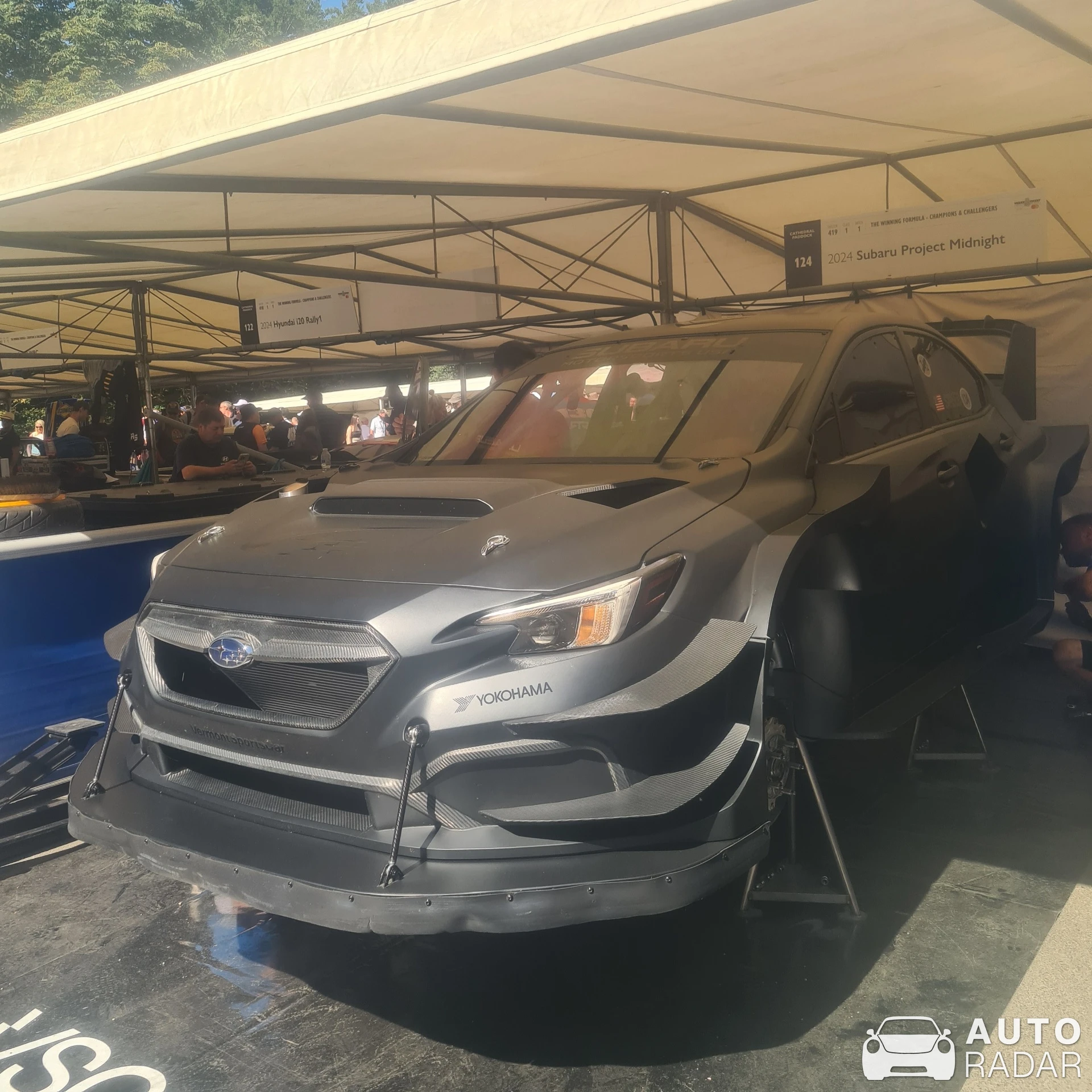 Subaru WRX Project Midnight spotted