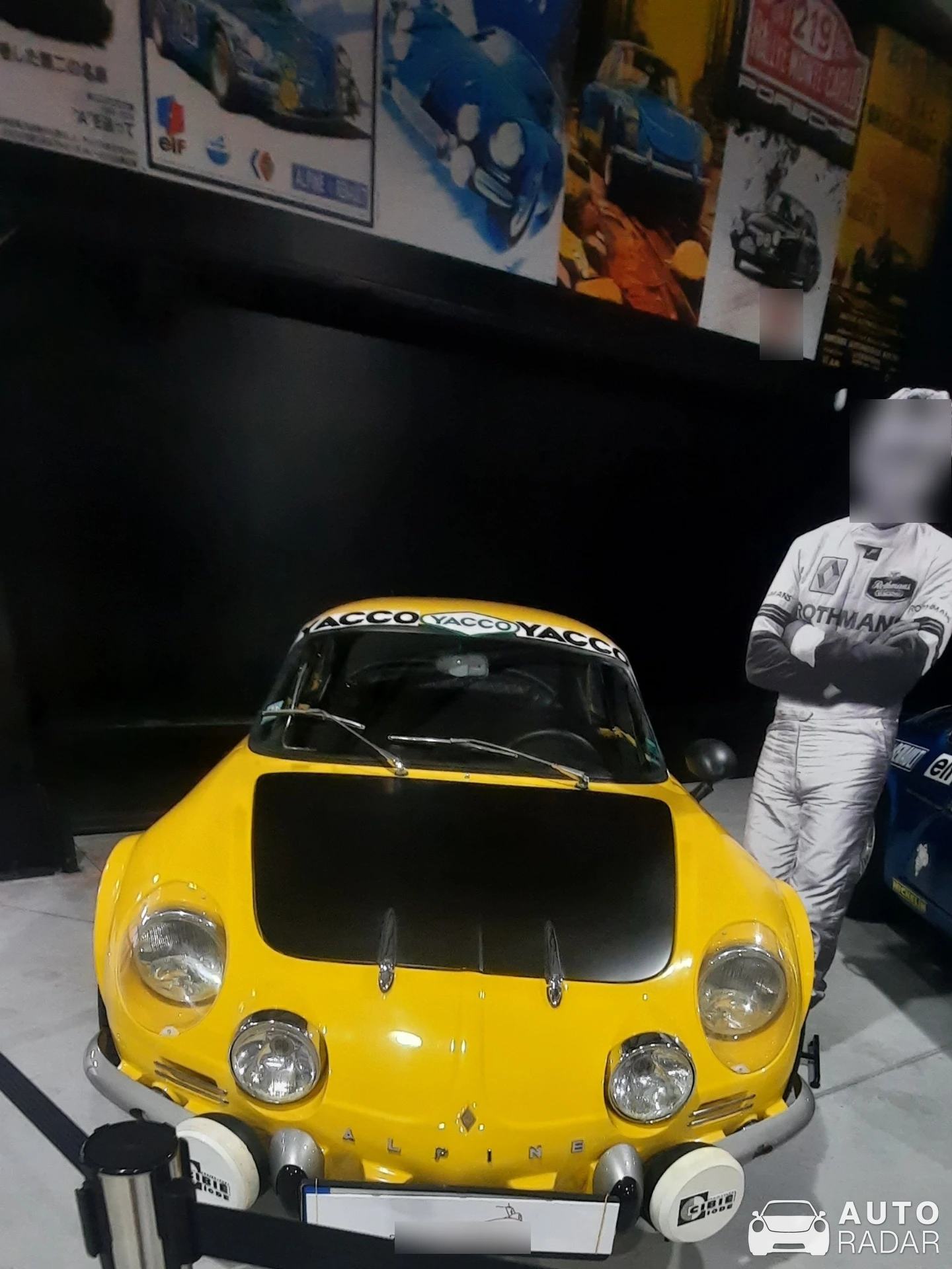 Renault Alpine A110-50 spotted in Kapatovo