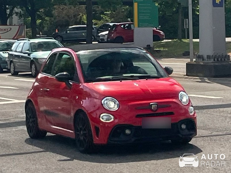 Abarth 595 spotted in Saarbrücken