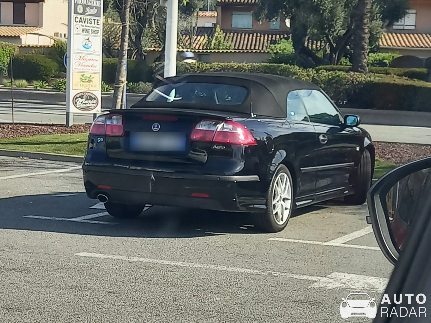 Saab 9-3 Convertible spotted in Sainte-Maxime