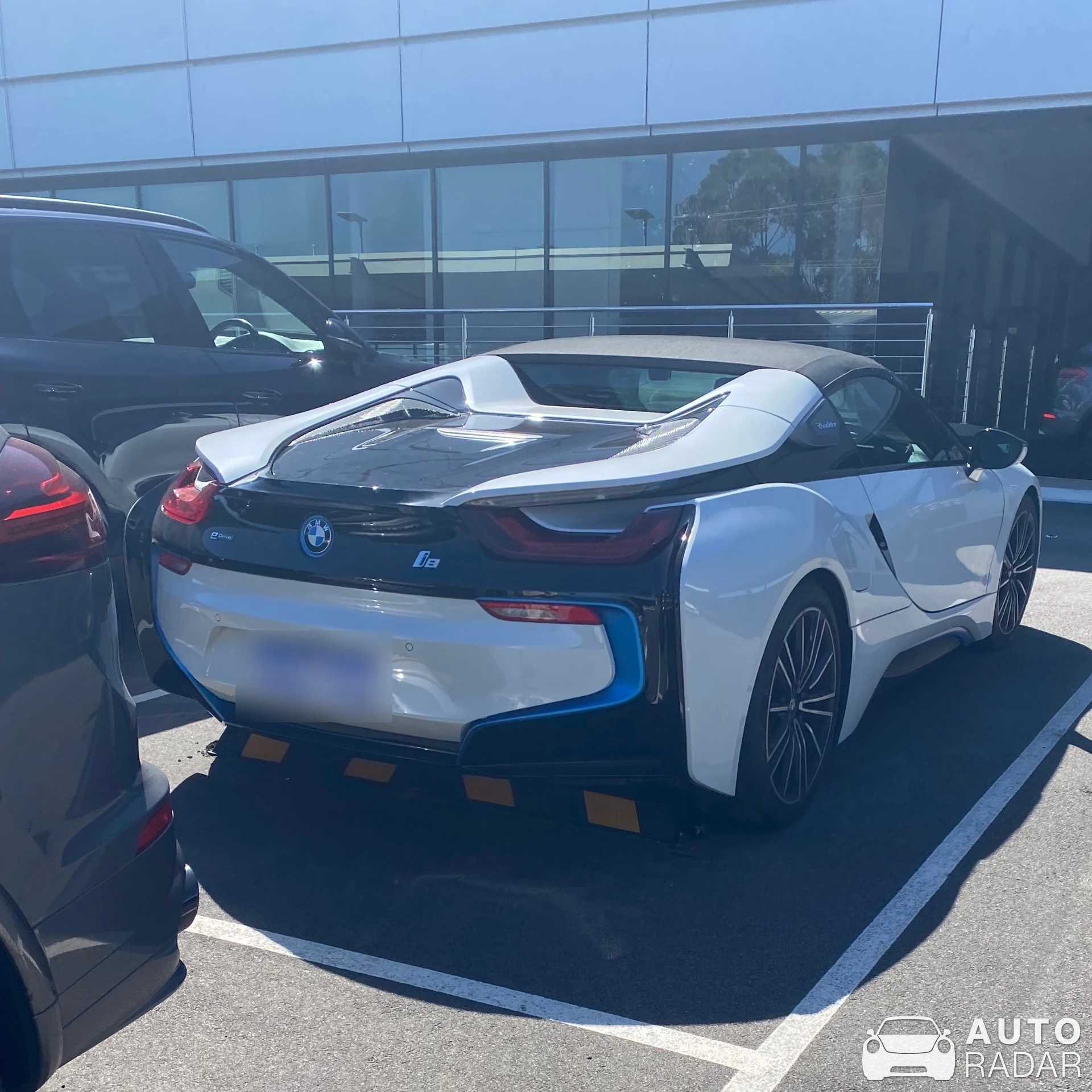 BMW i8 Roadster spotted in Osborne Park, Australia