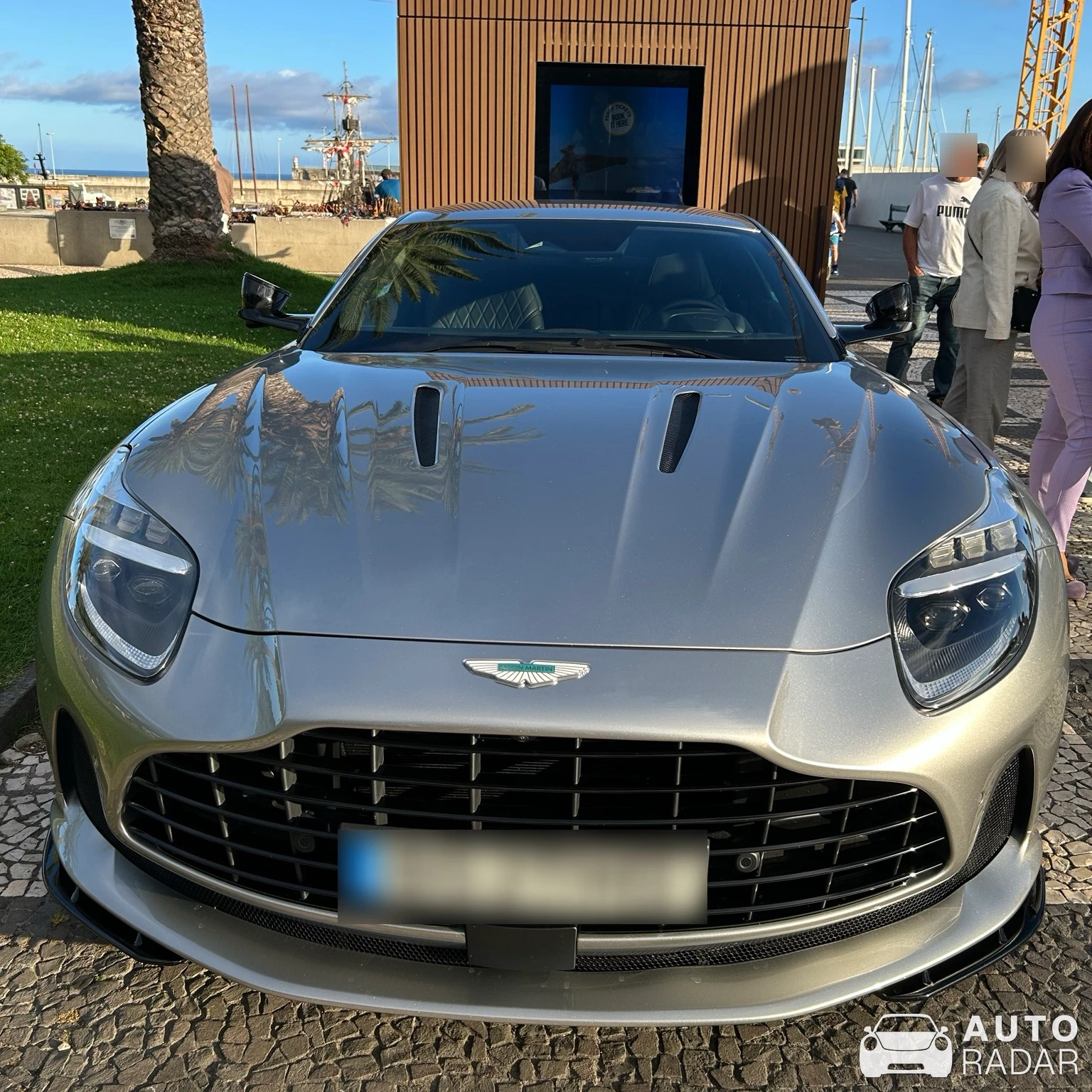 Aston Martin DB12 spotted in Funchal