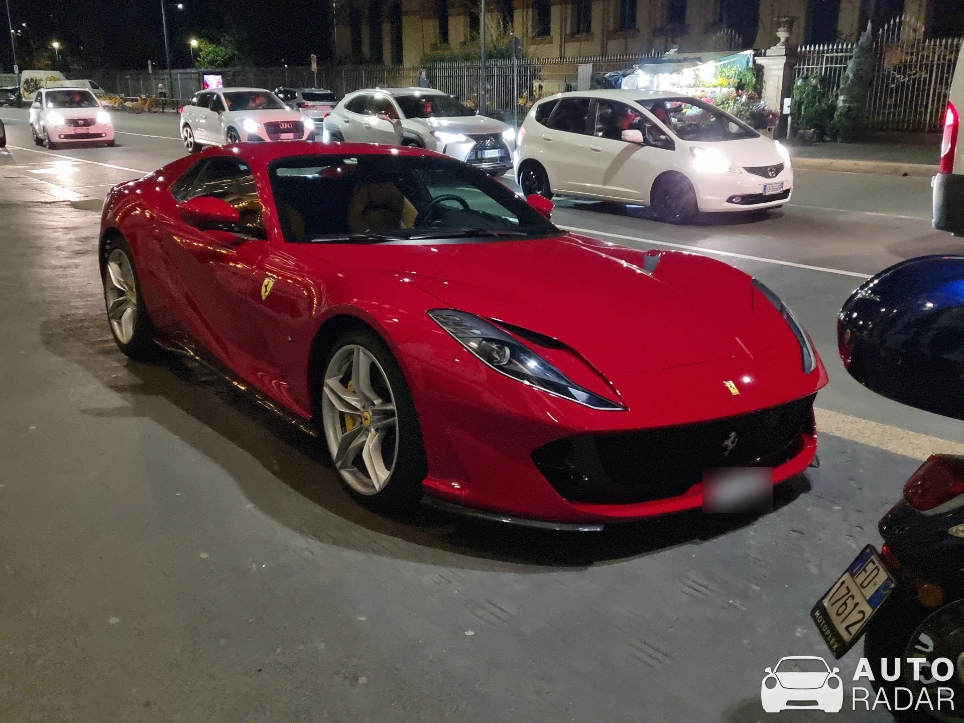 Ferrari 812 GTS spotted in Milano, Italia