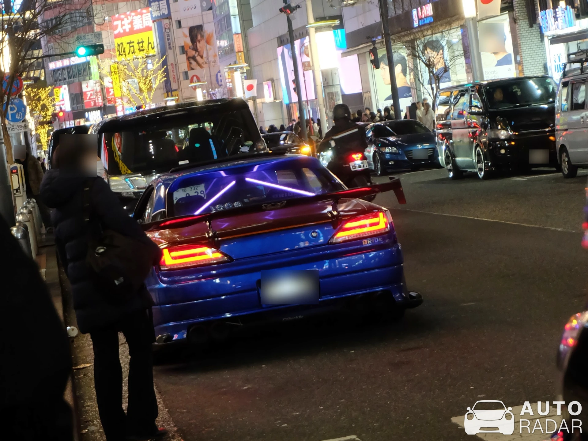 Nissan Silvia S15 spotted in 新宿区, 日本