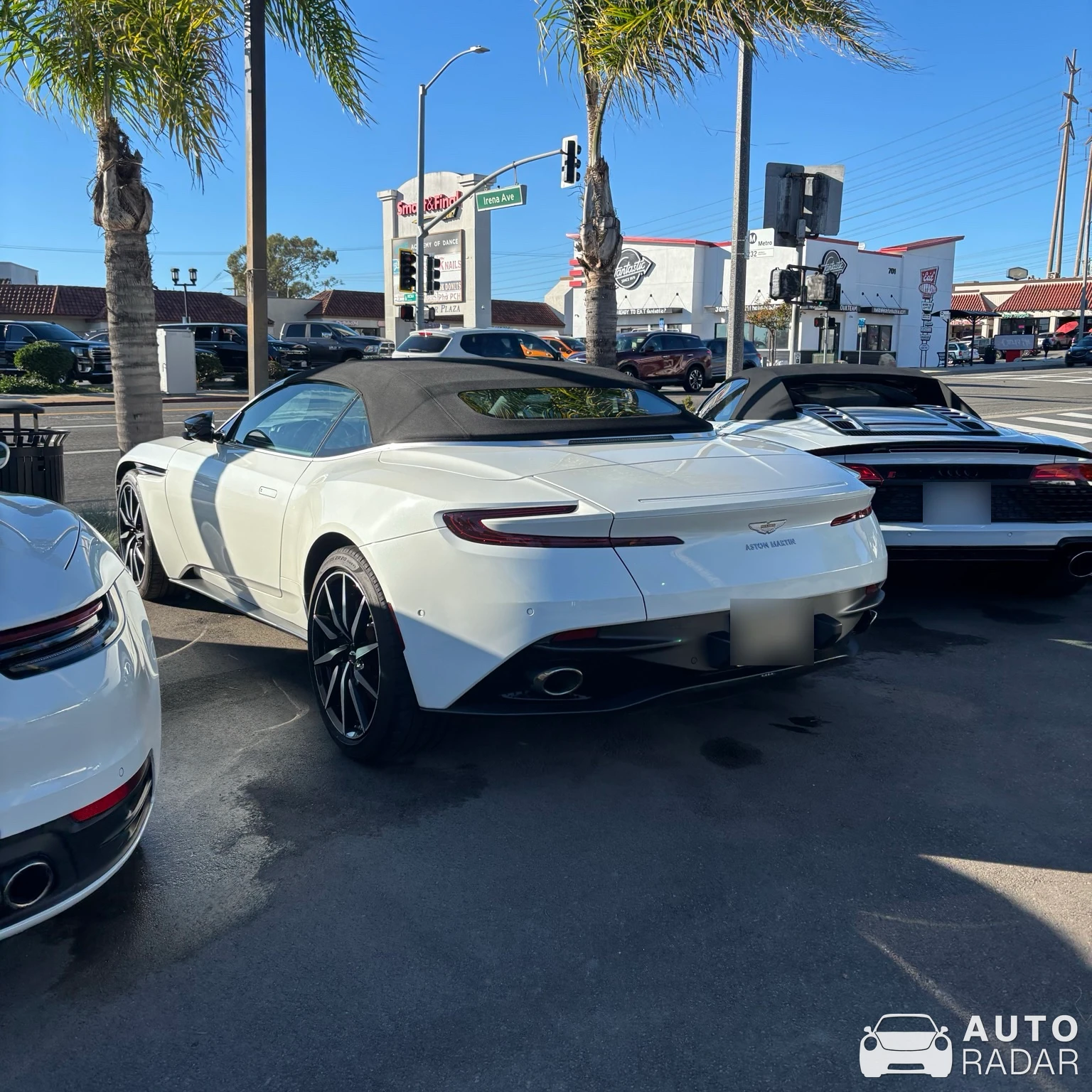 Aston Martin DB11 V8 Volante spotted in Redondo Beach, United States