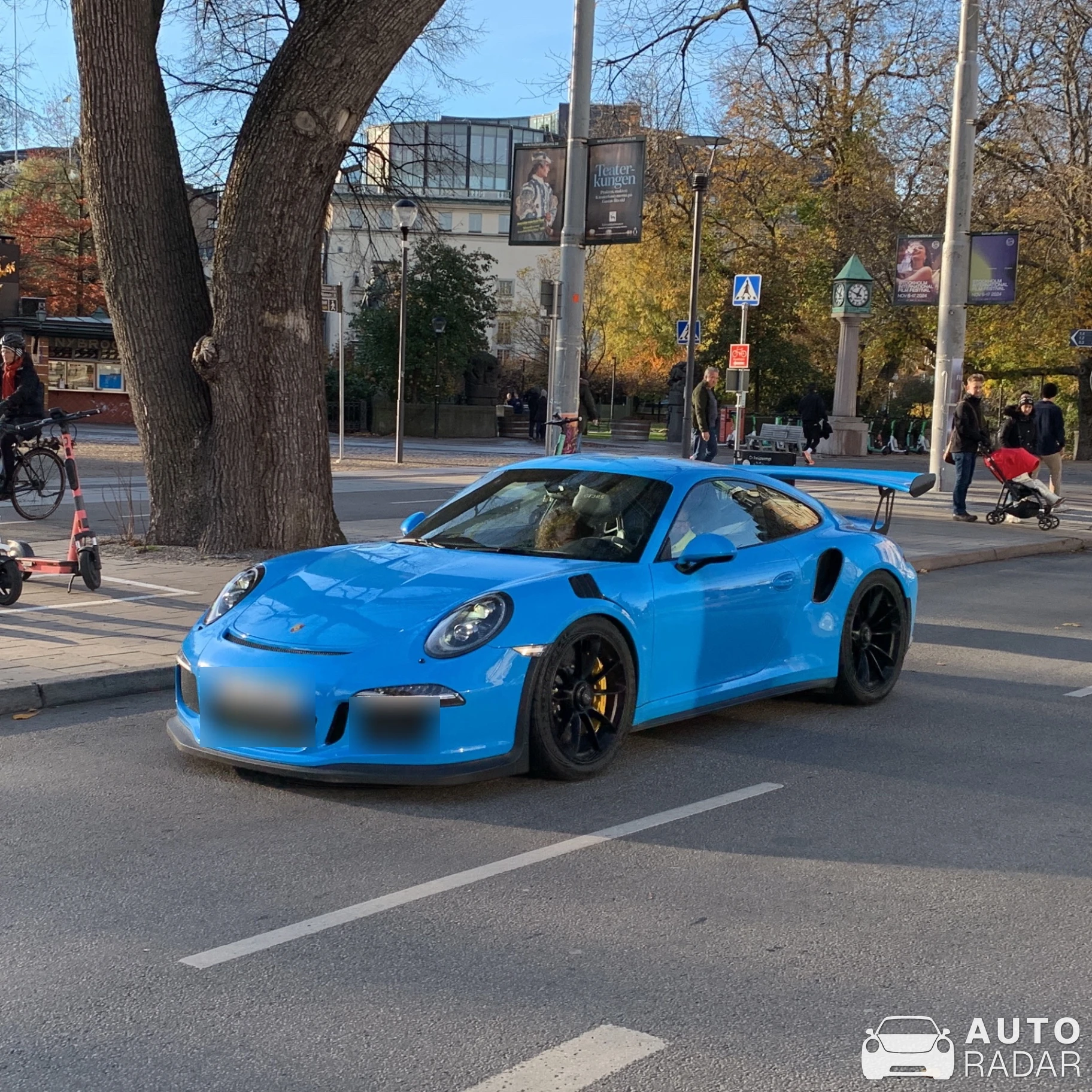 Porsche 991 GT3 RS MkI spotted in Östermalm, Швеція