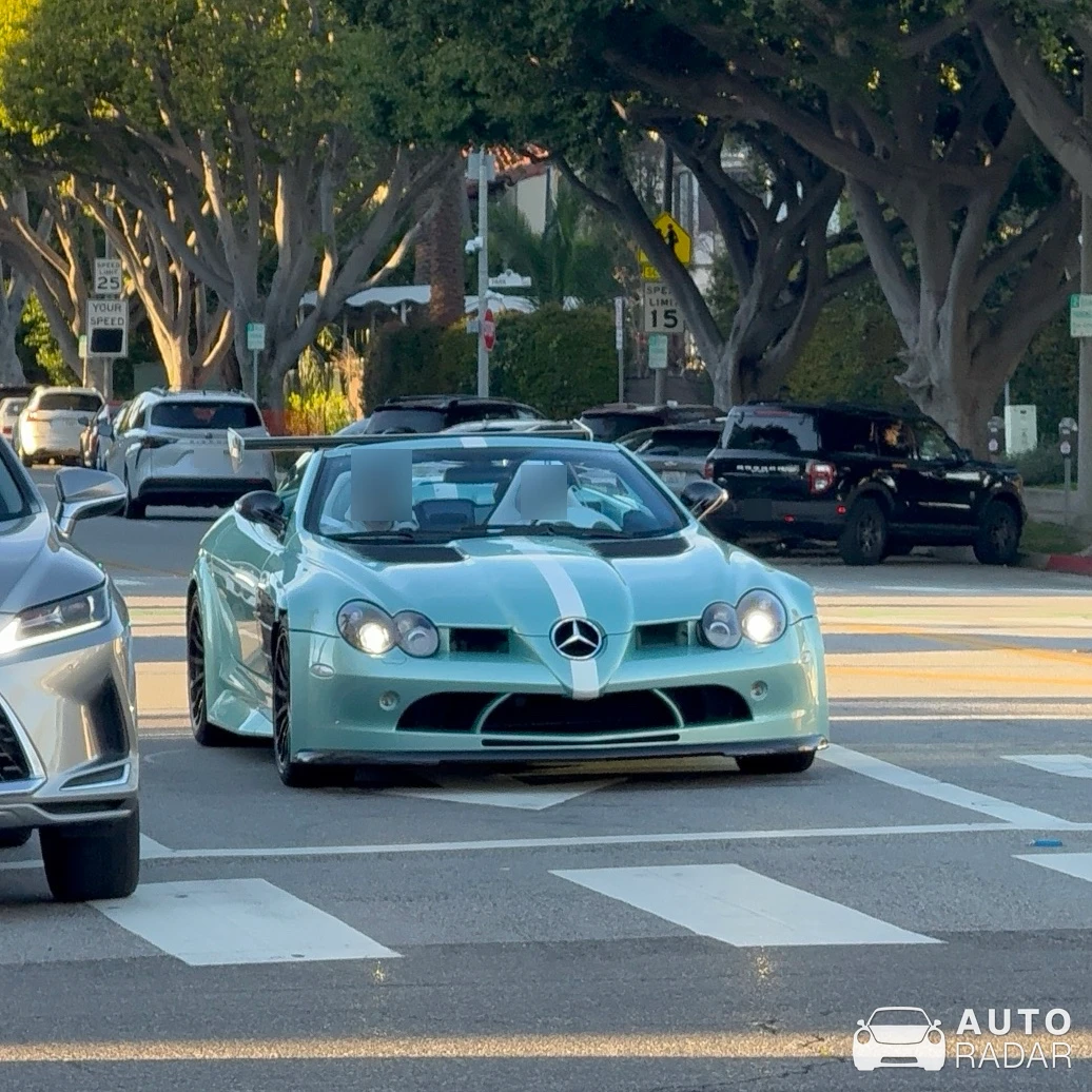 Mercedes-Benz SLR McLaren Roadster HDK by MSO spotted in Beverly Hills