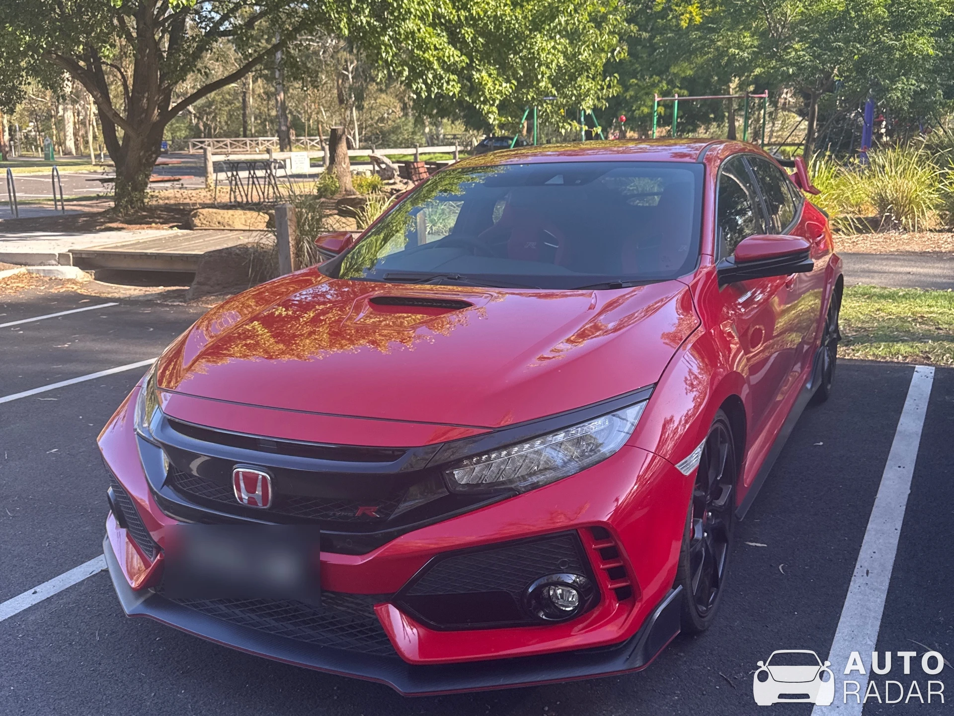 Honda Civic Type-R 2017 spotted in Doncaster East, Australia