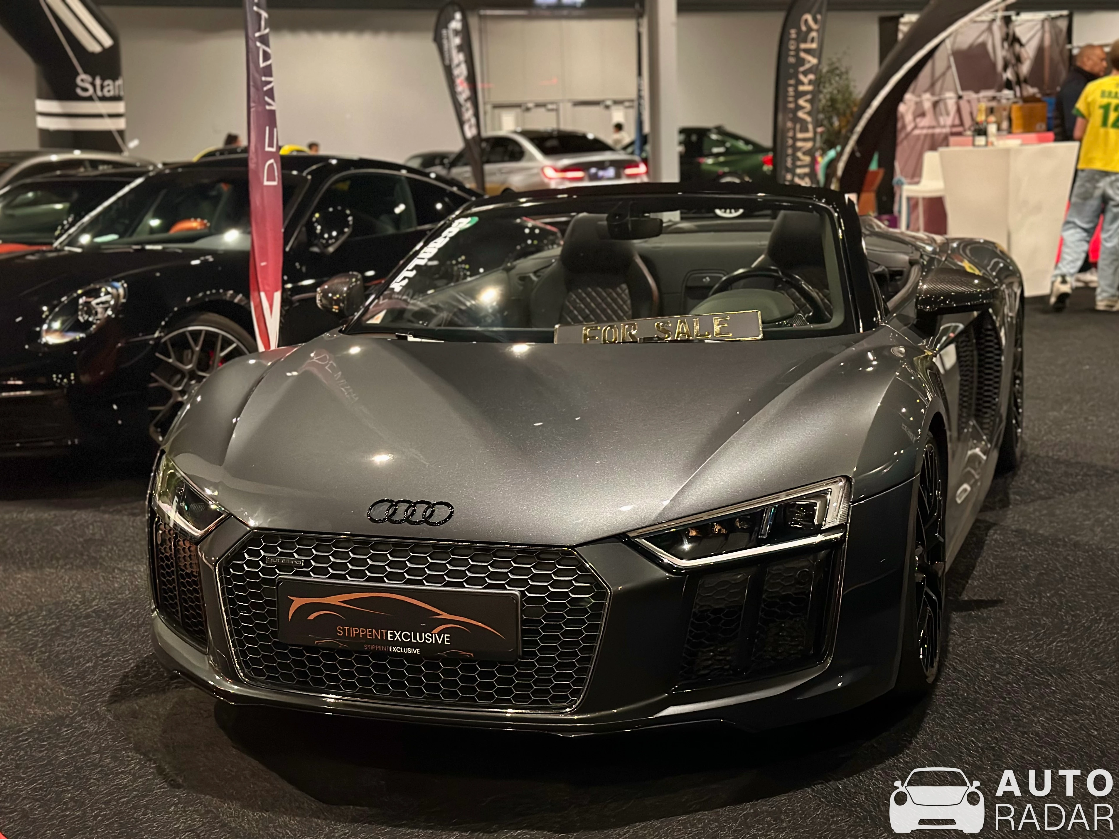 Audi R8 V10 Plus Spyder 2017 spotted in Utrecht