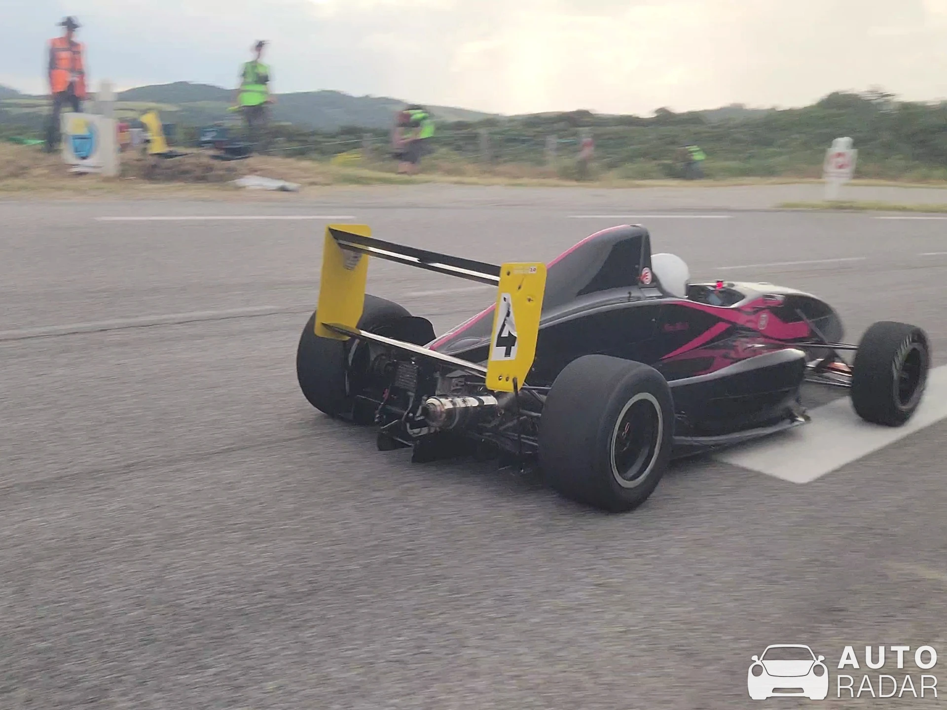 Tatuus Formula Renault spotted in Saint-Péray