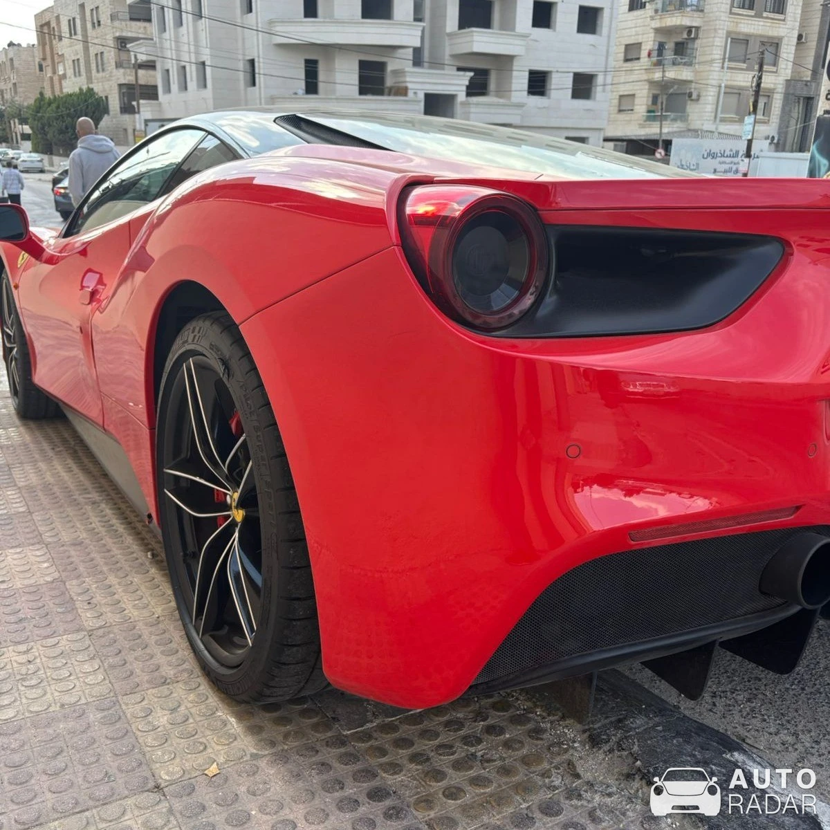 Ferrari 488 GTB spotted in Amman, Jordan
