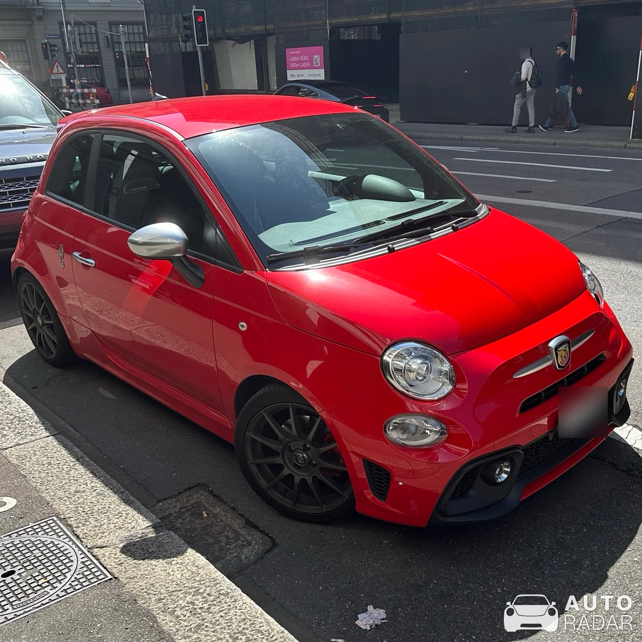 Abarth 595 Competizione 70th Anniversary Edition spotted in Zürich