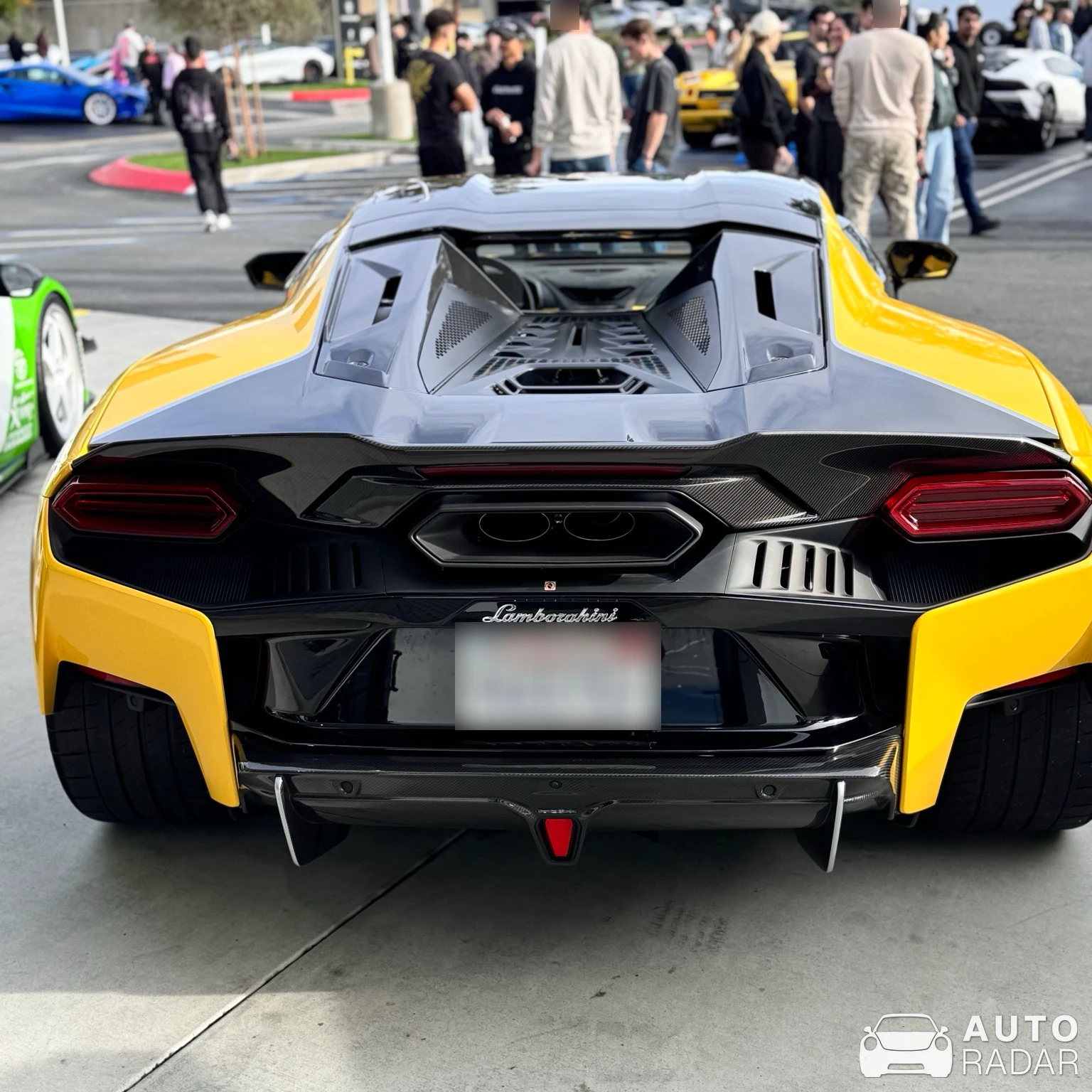 Lamborghini Temerario spotted in Irvine, United States