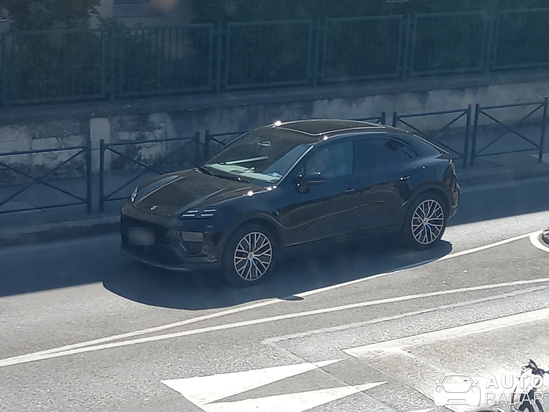 Porsche Macan 4 EV spotted in Annecy
