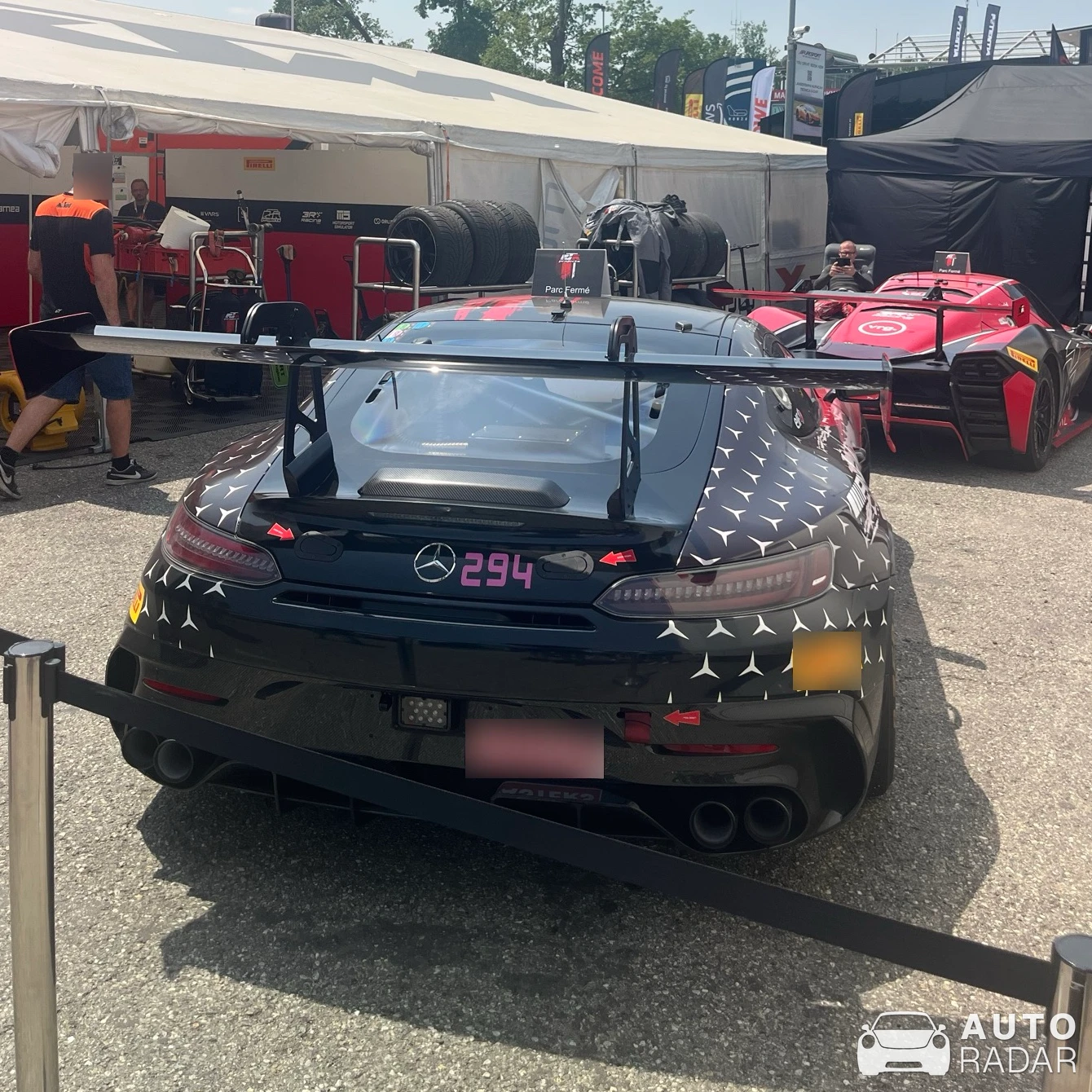 Mercedes-AMG GT2 spotted in Monza