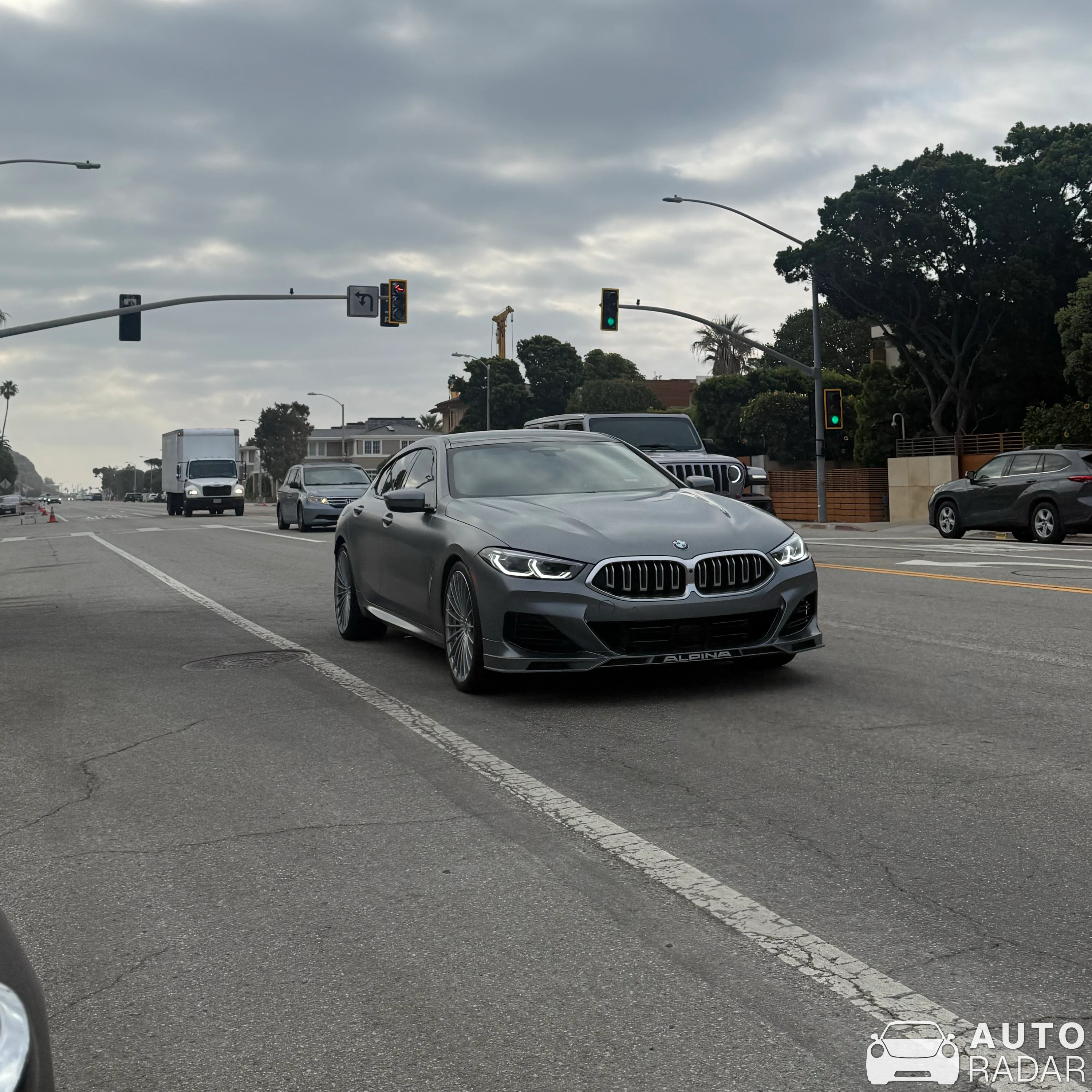 Alpina B8 BiTurbo G15 Gran Coupé spotted in Malibu