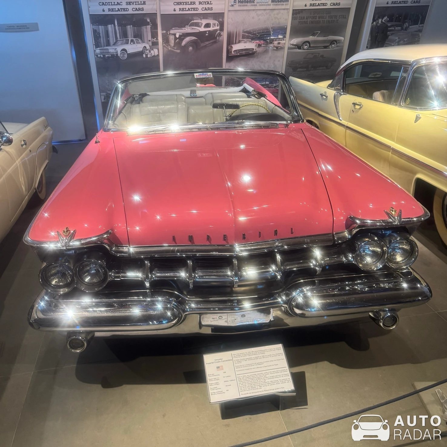 Chrysler Imperial Crown Convertible spotted in Athina