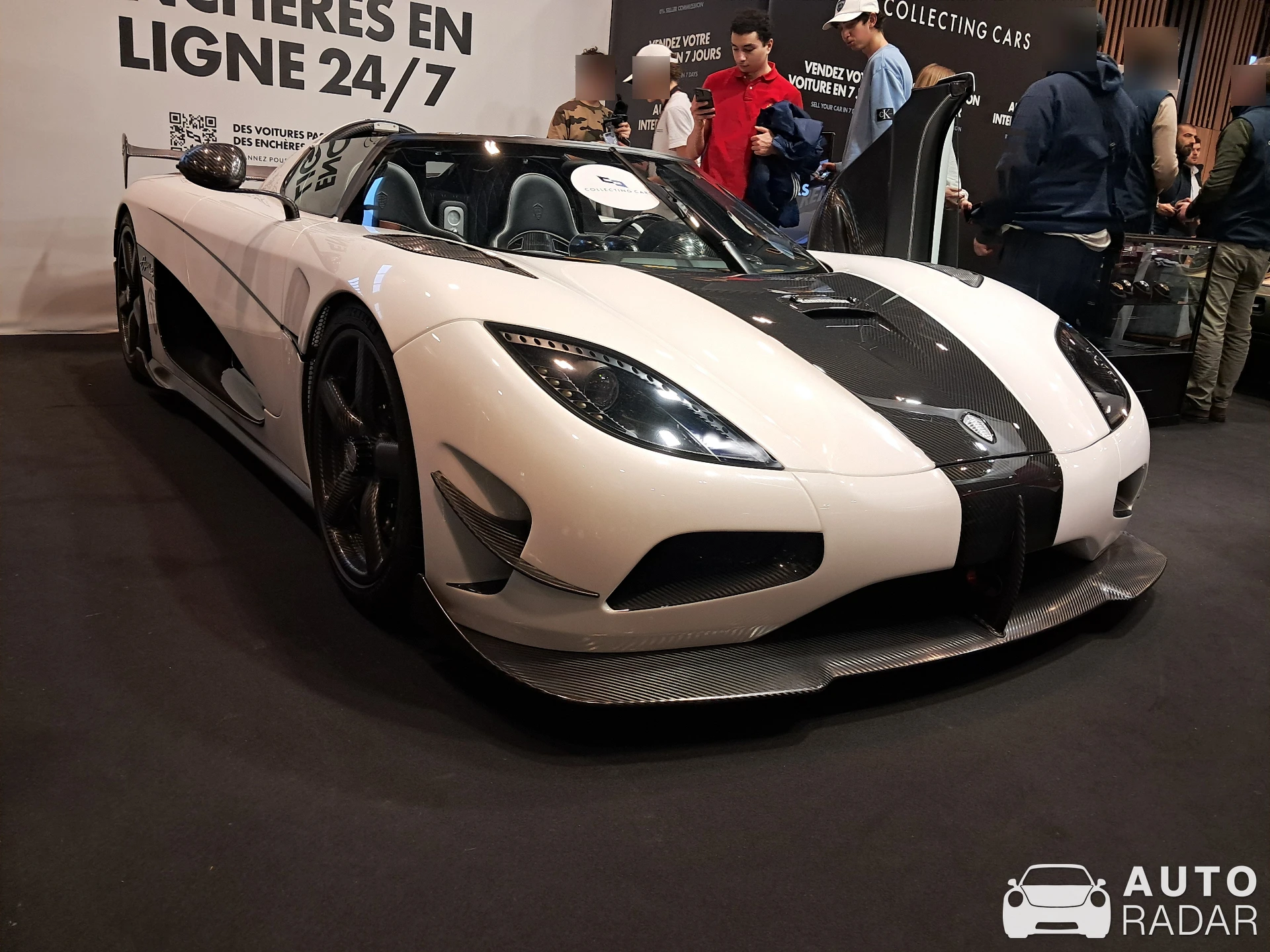 Koenigsegg Agera RS spotted in Paris, France