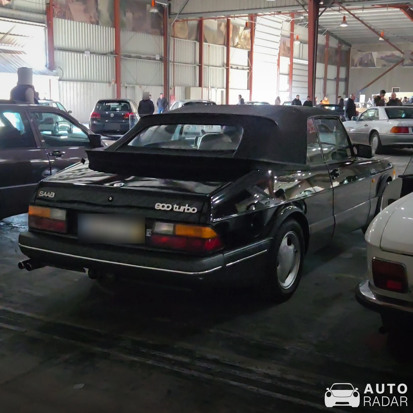 Saab 900S Turbo Cabriolet spotted in Carvalhosa, Portugal