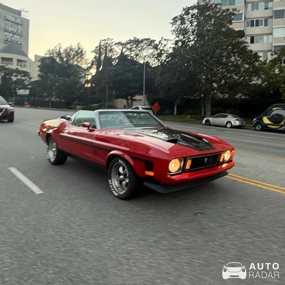 Ford Mustang Mach 1 Convertible spotted in Los Angeles, United States