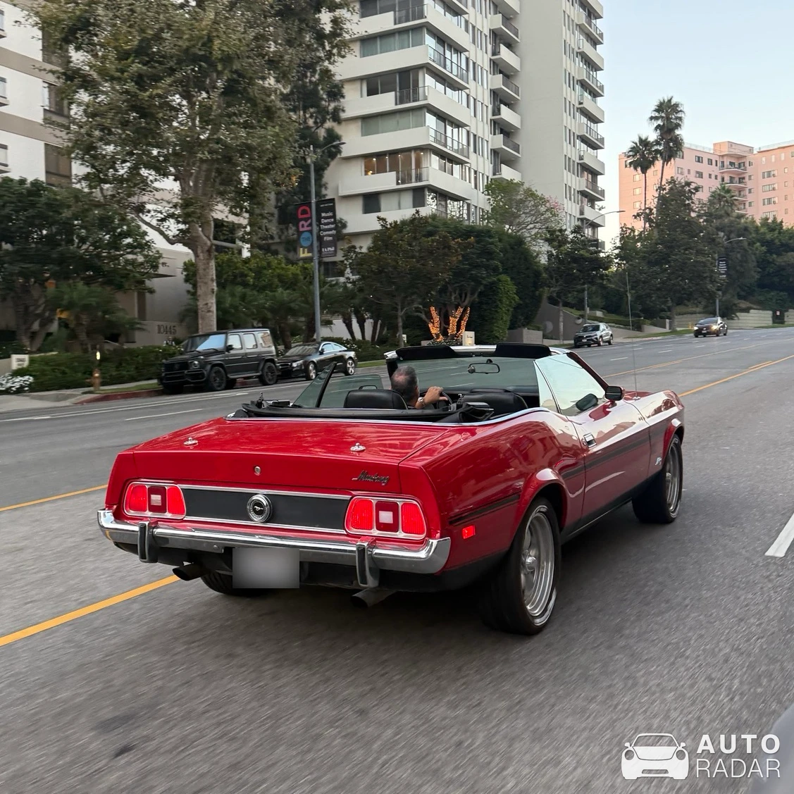 Ford Mustang Mach 1 Convertible spotted in Los Angeles