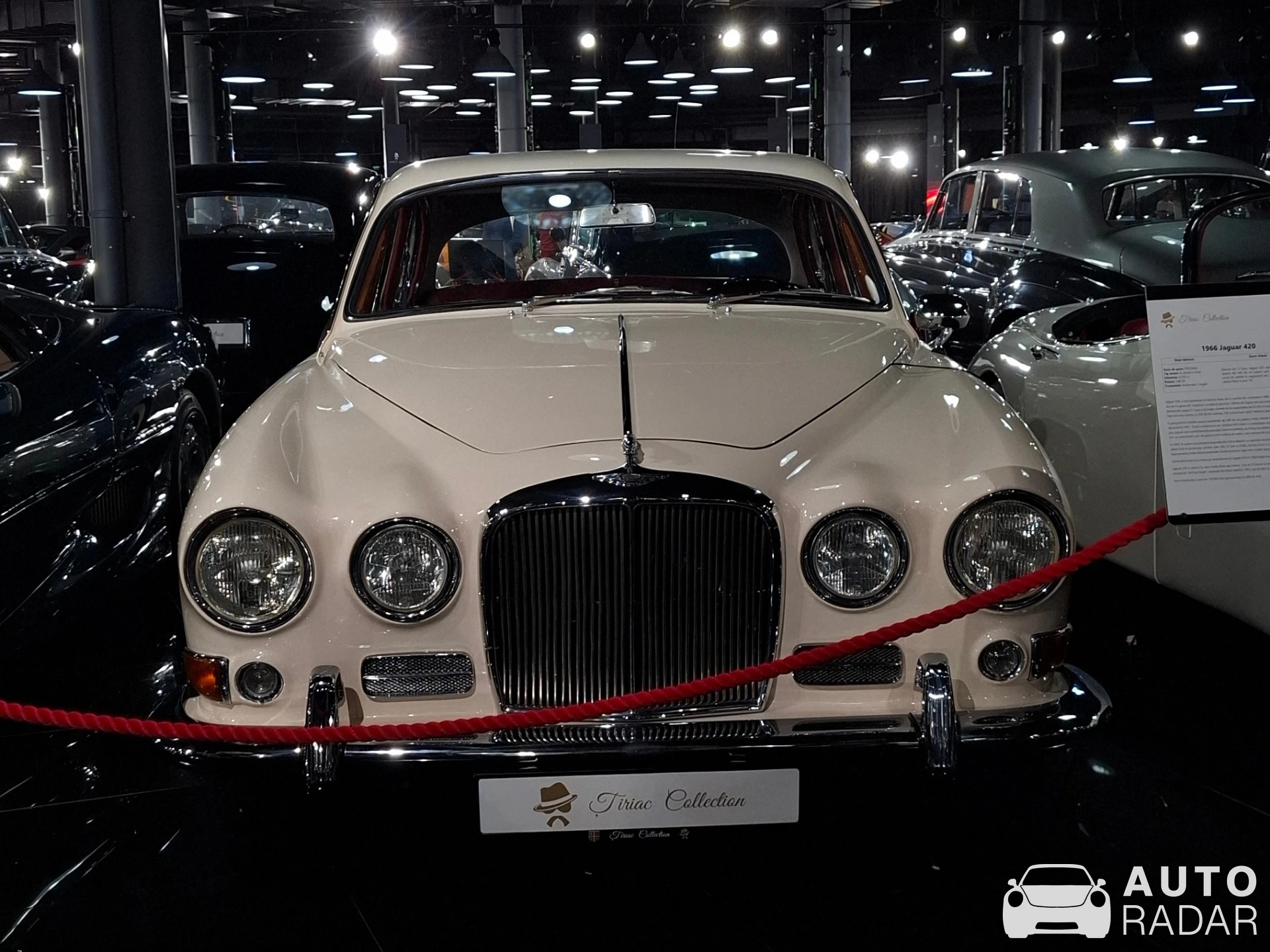 Jaguar 420 spotted in Otopeni