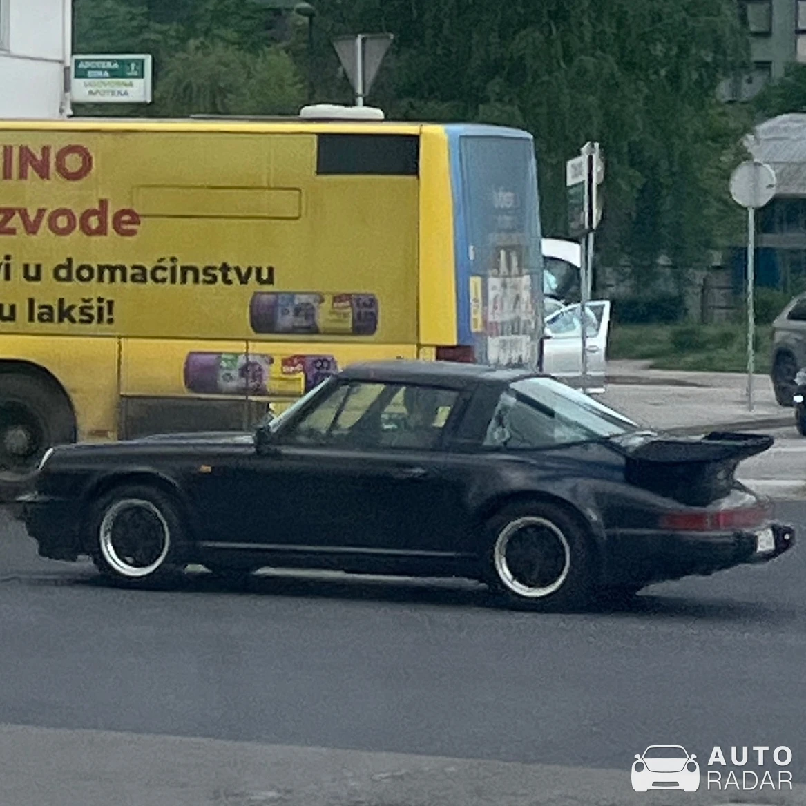 Porsche 964 Targa spotted in Sarajevo