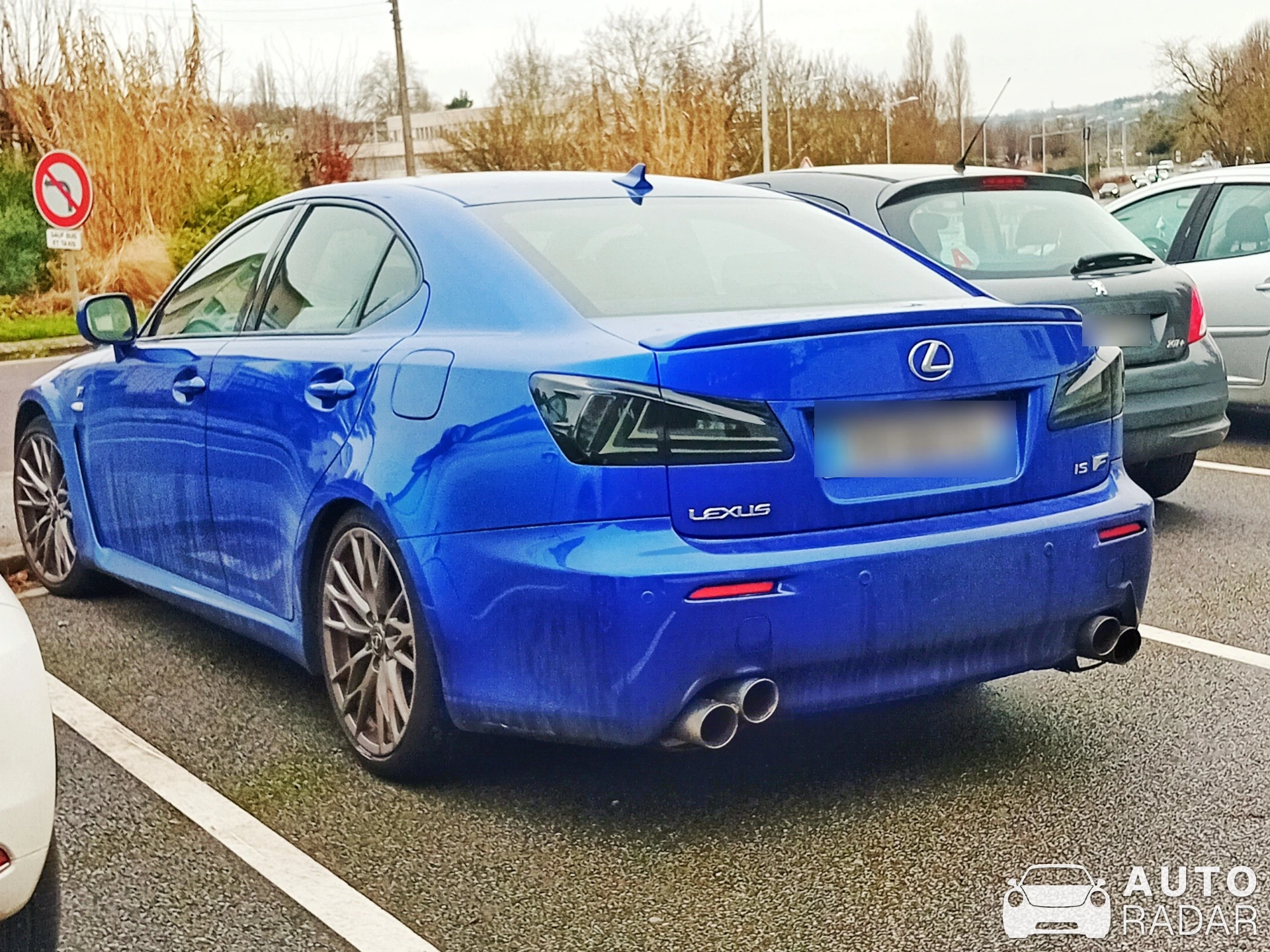 Lexus IS-F spotted in Évreux, France