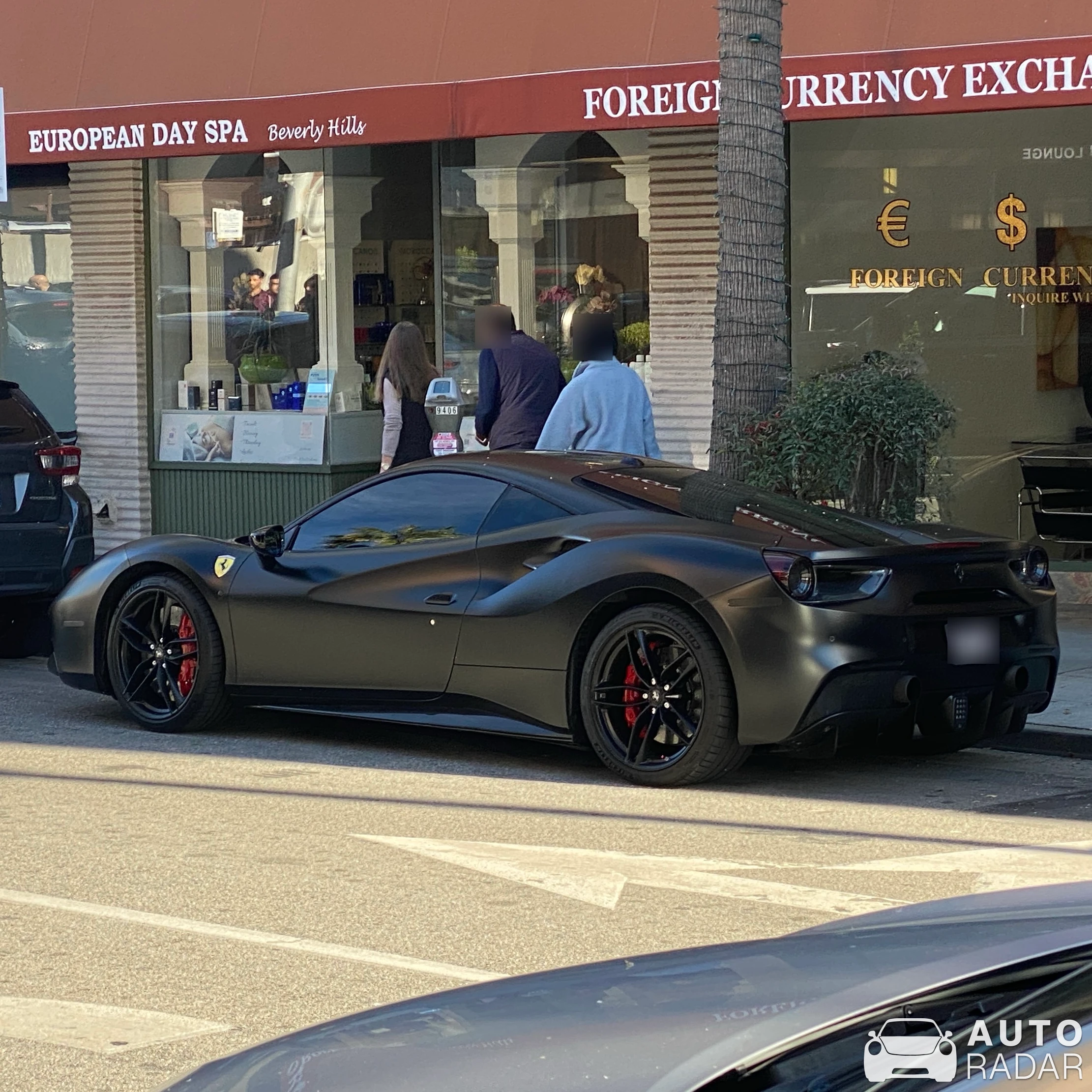 Ferrari 488 GTB spotted in Beverly Hills, United States