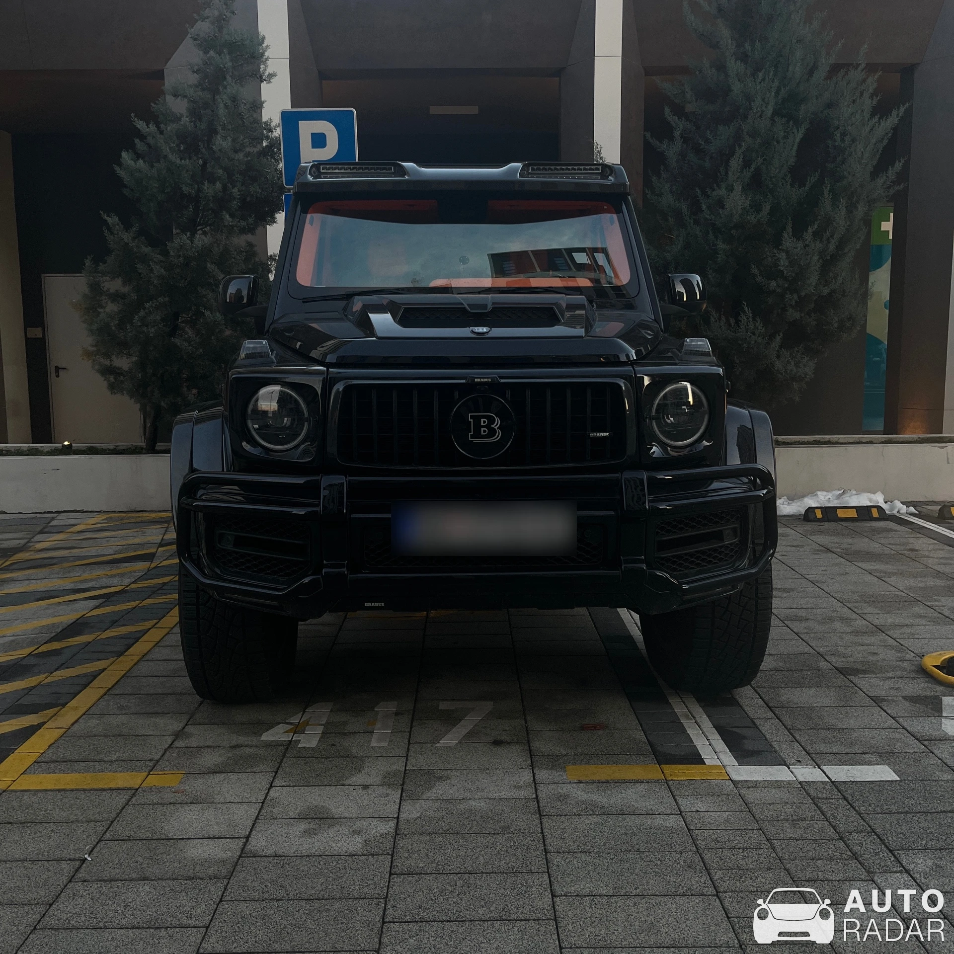 Mercedes-AMG Brabus G 800 4x4² W463 2018 spotted in Beograd, Serbia