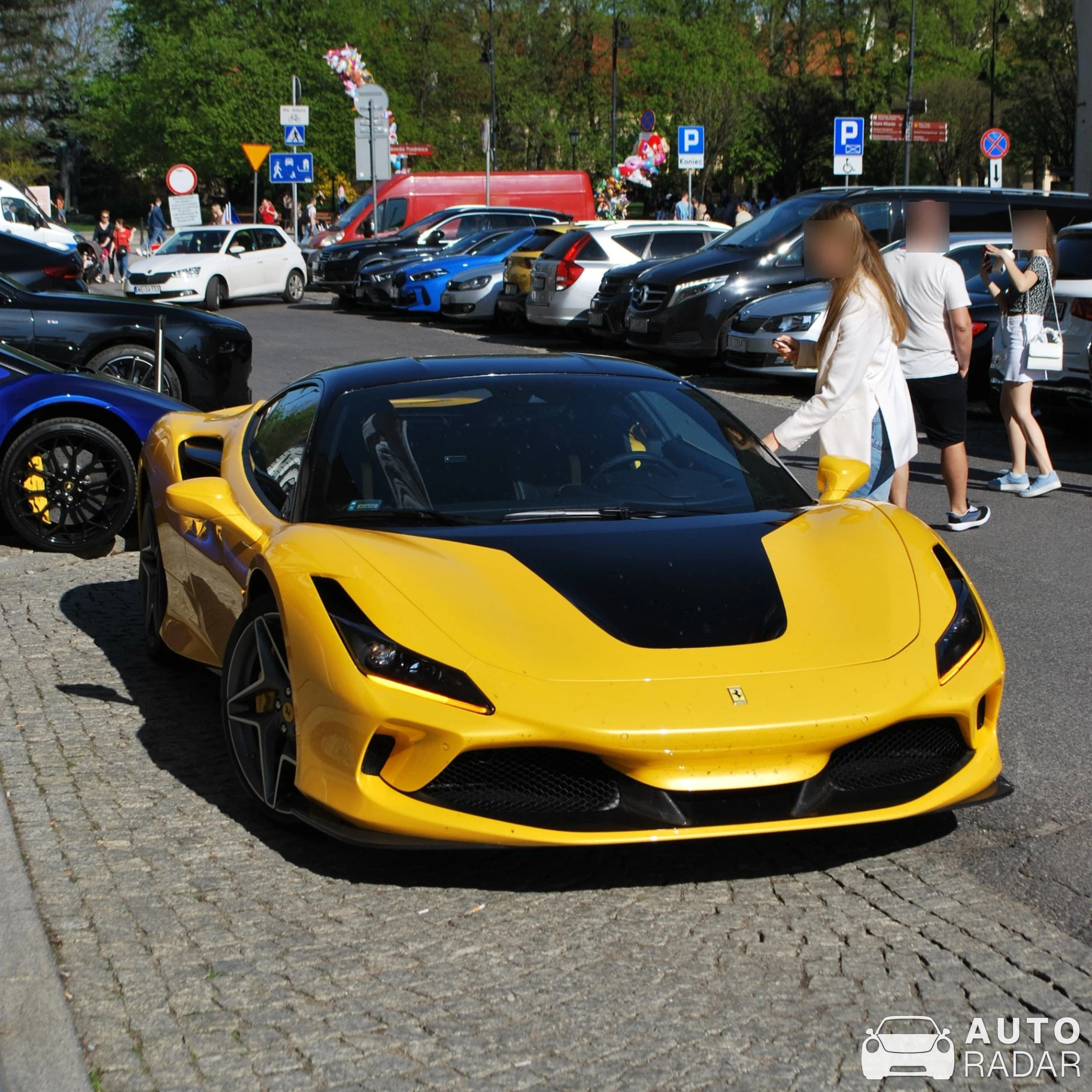 Ferrari F8 Tributo spotted in Warszawa, Poland