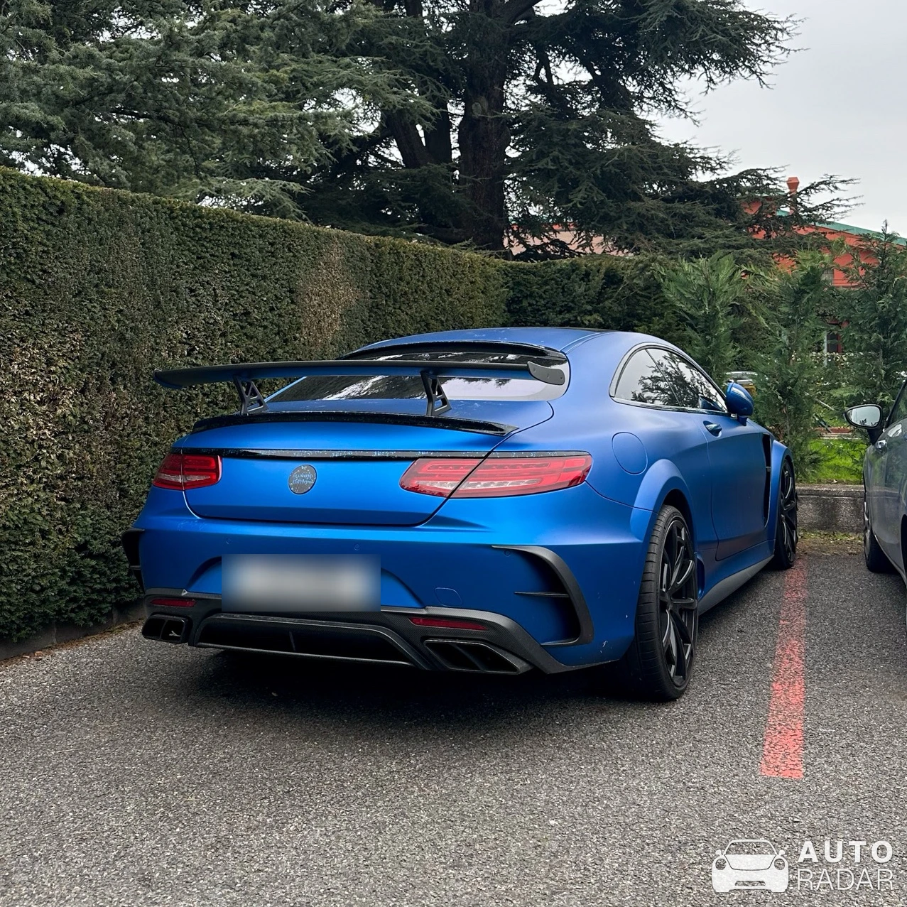 Mercedes-AMG S 63 Coupé Diamond Edition by Mansory spotted in Bellevue