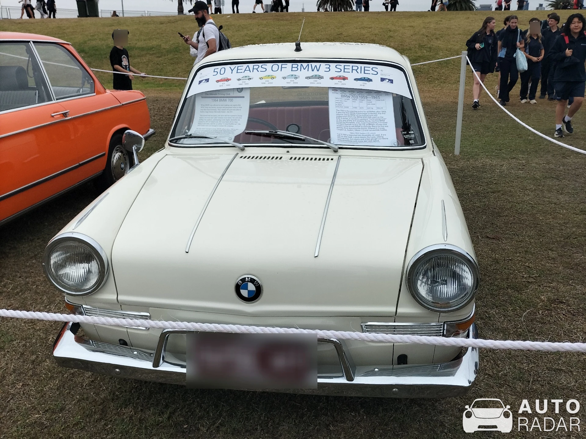 BMW 700 Sedan spotted in Albert Park