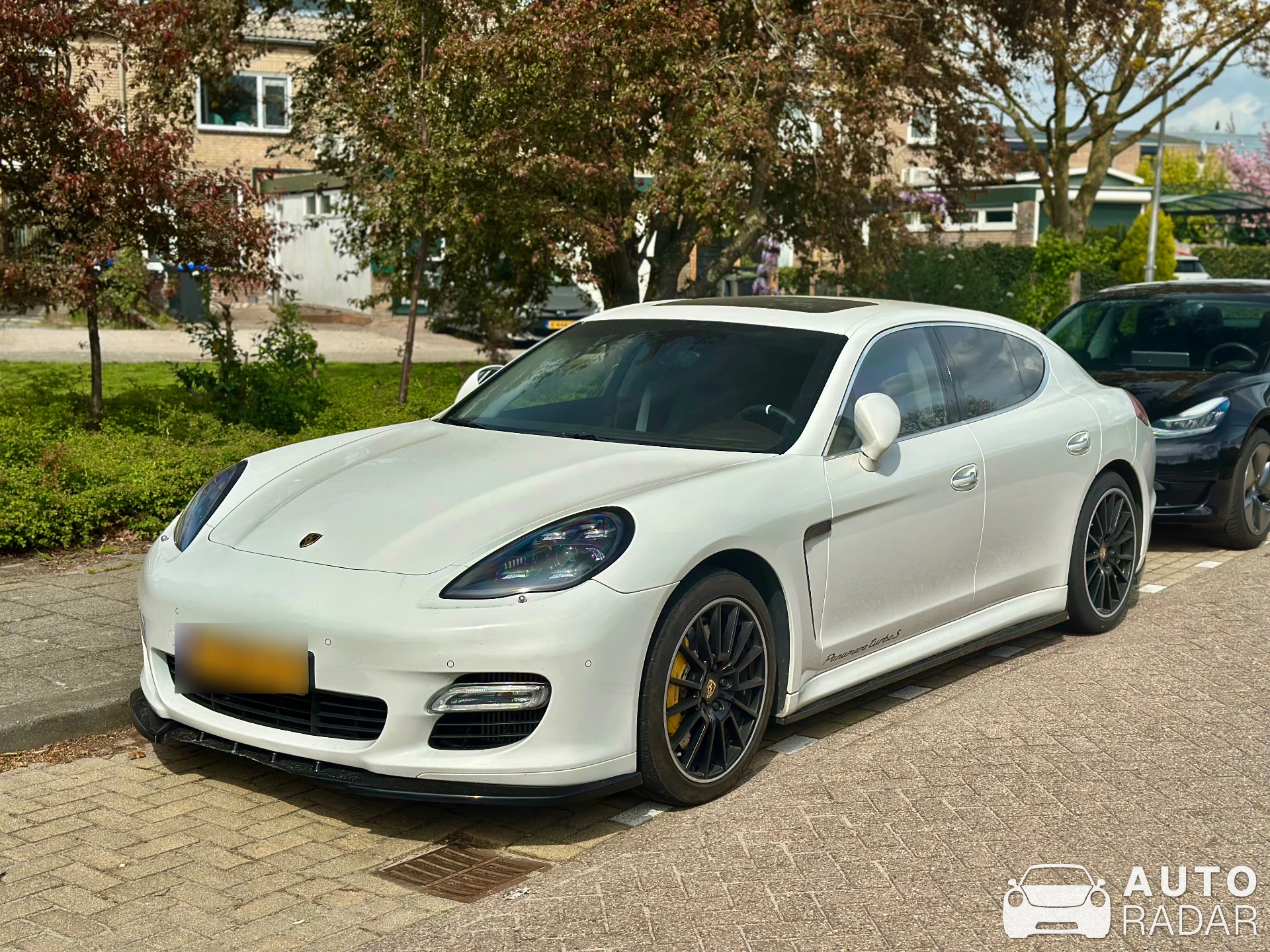 Porsche 970 Panamera Turbo S spotted in Bergschenhoek