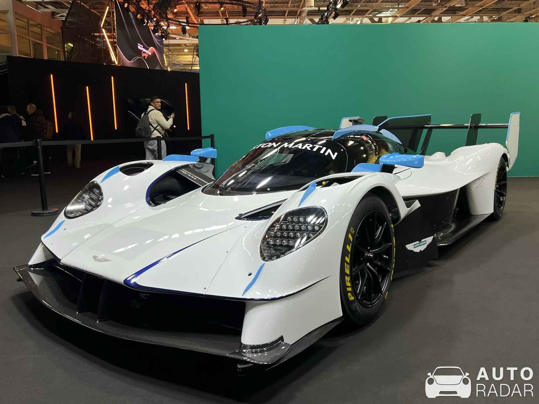 Aston Martin Valkyrie LMH spotted in Thiers-sur-Thève