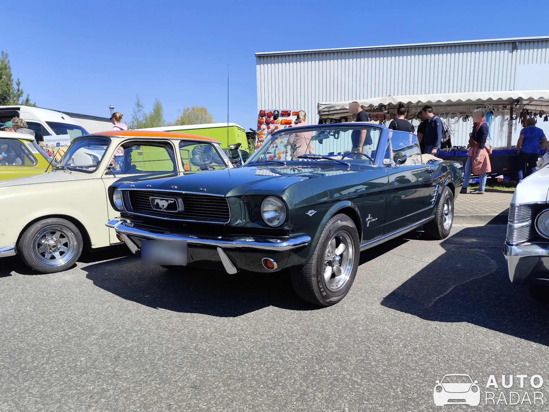 Ford Mustang Fastback Convertible spotted in Hartmannsdorf, Germany
