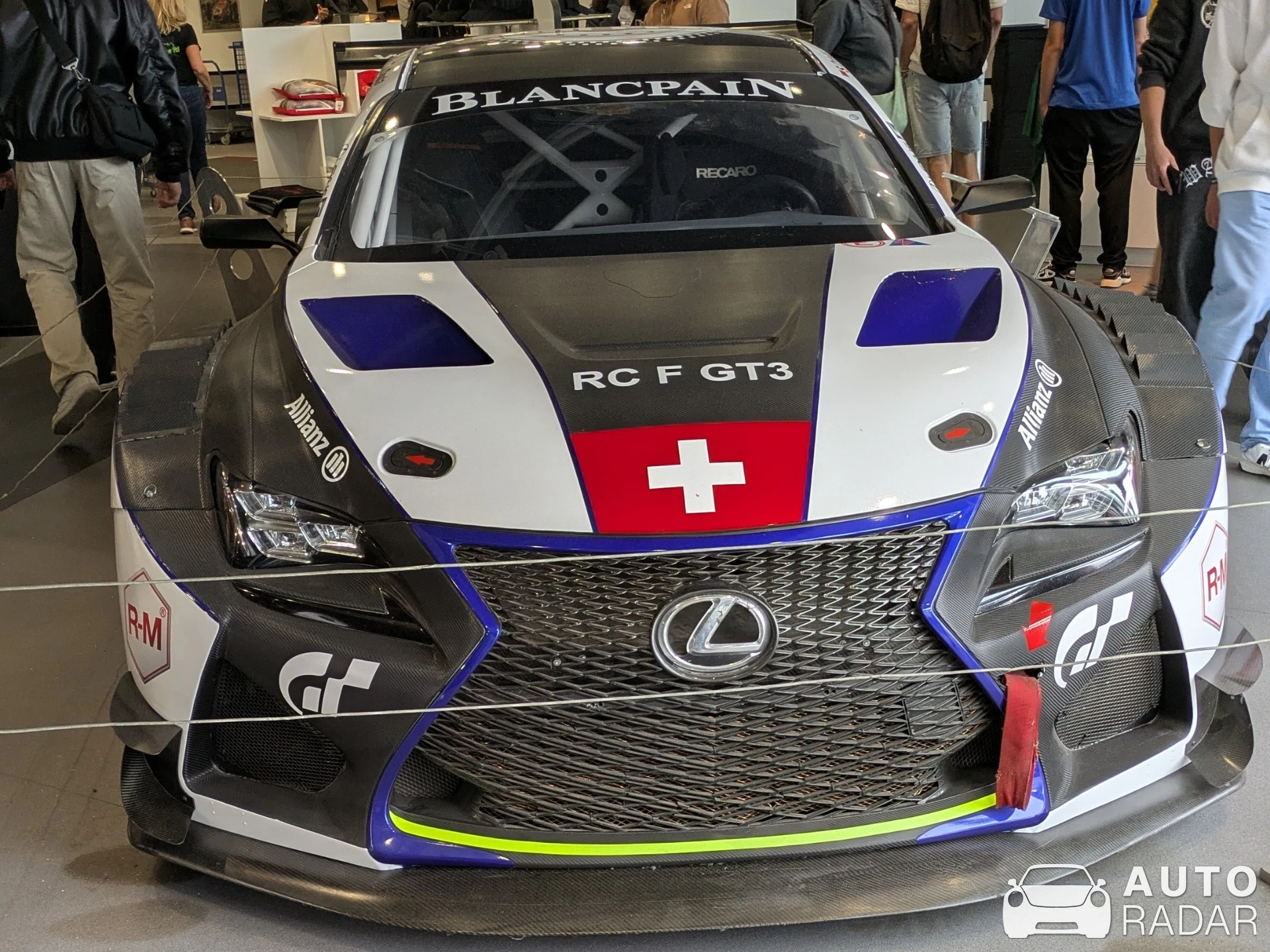 Lexus RC F GT3  spotted in Nürburg