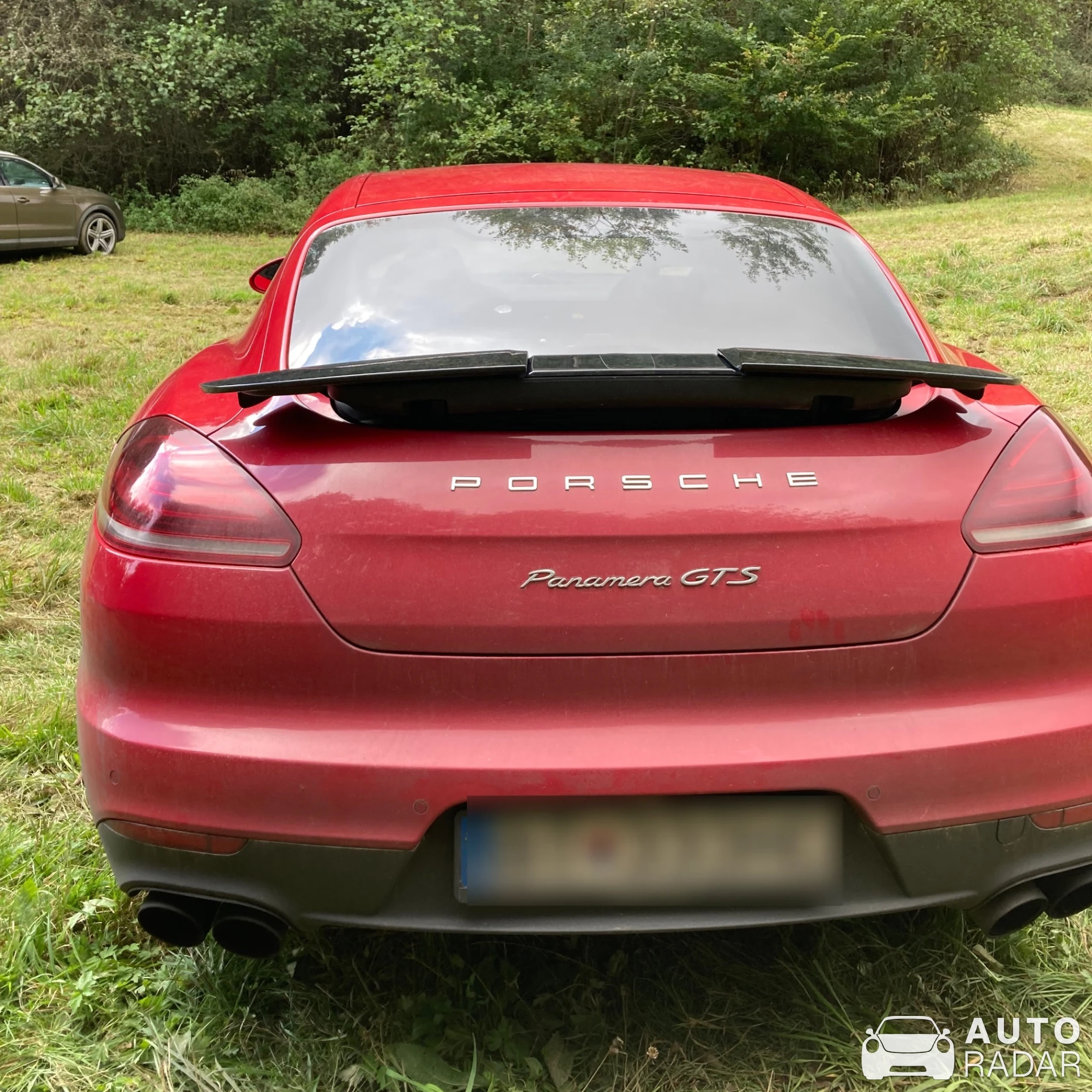 Porsche Panamera GTS spotted in Lovčica - Trubín, Slovensko