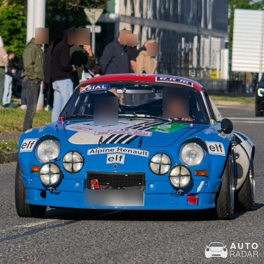 Alpine A110 1600 Group 4 Rallye spotted in Blagnac