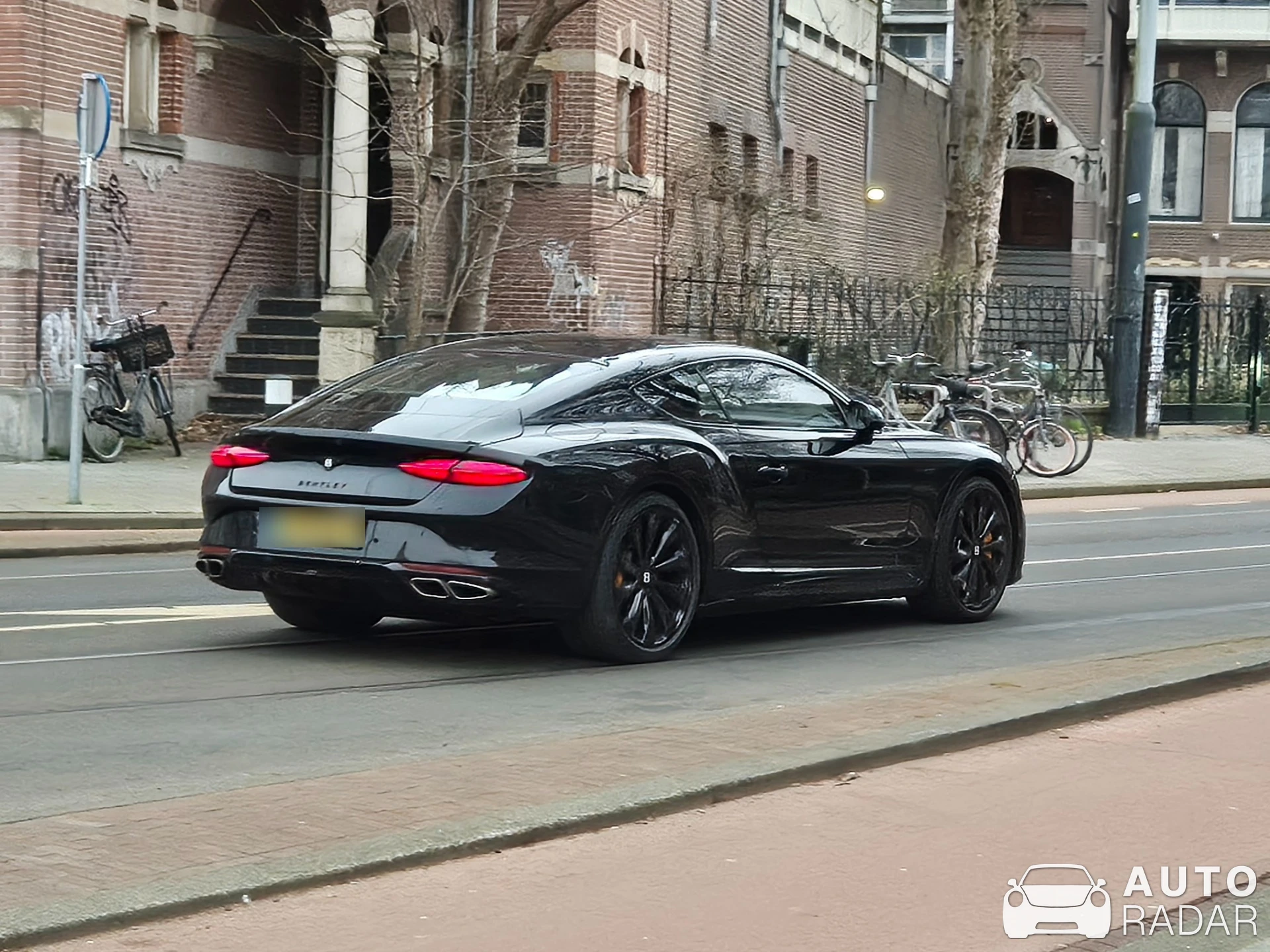 Bentley Continental GT spotted in Amsterdam, Netherlands