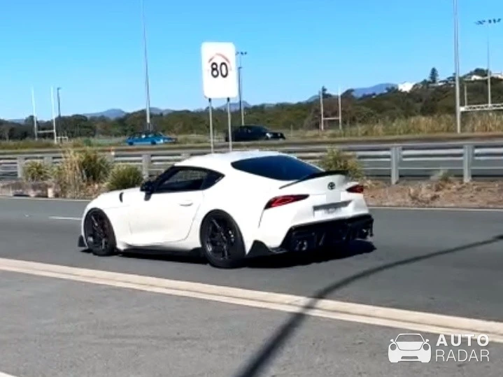 Toyota GR Supra A90 spotted in Gold Coast, Australia